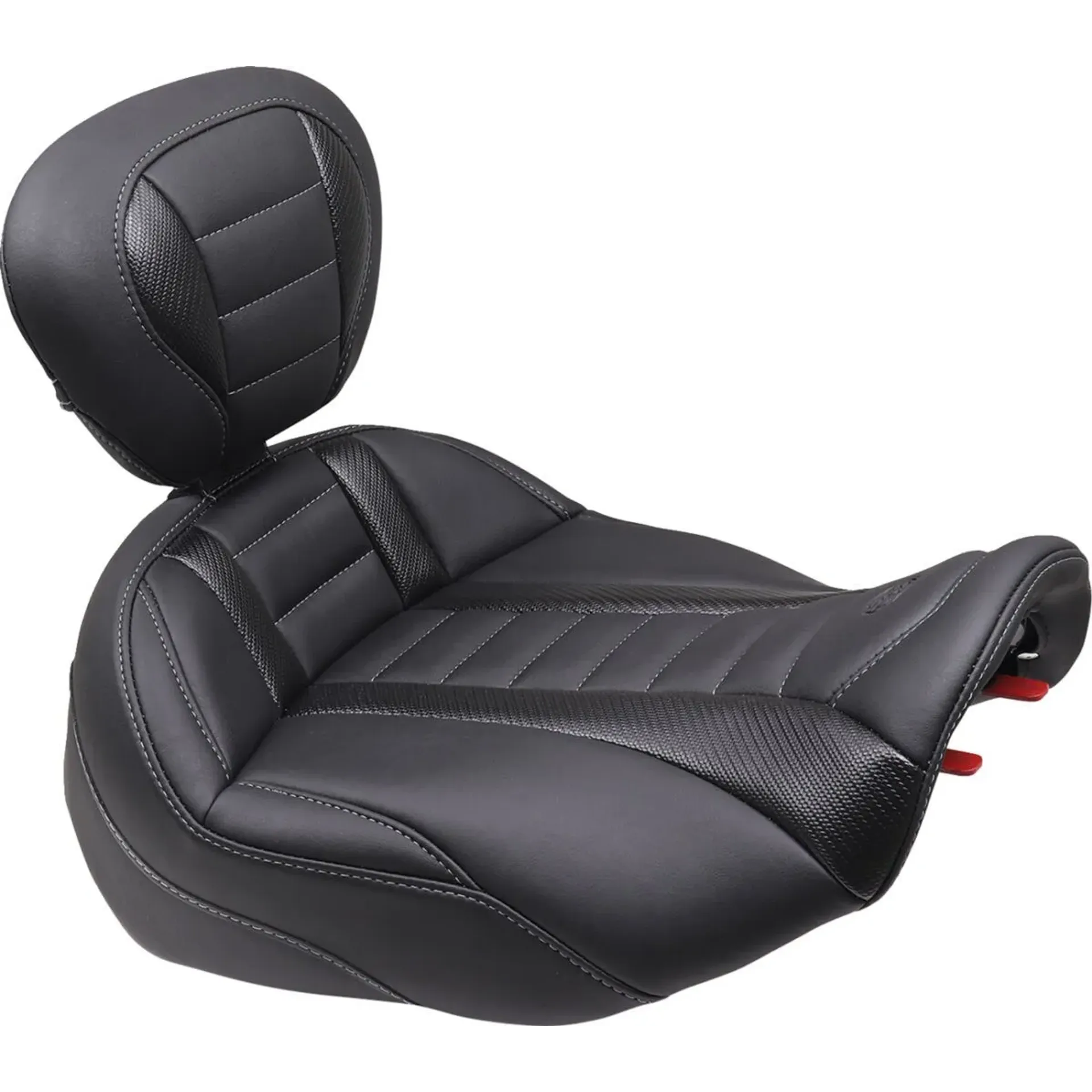 Seat Deluxe Touring Solo W/ Dbr Gun Metal Thread