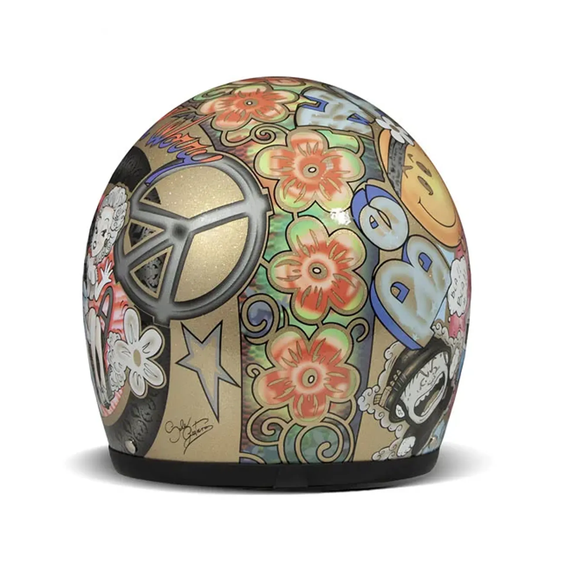 DMD Retro helmet Woodstock