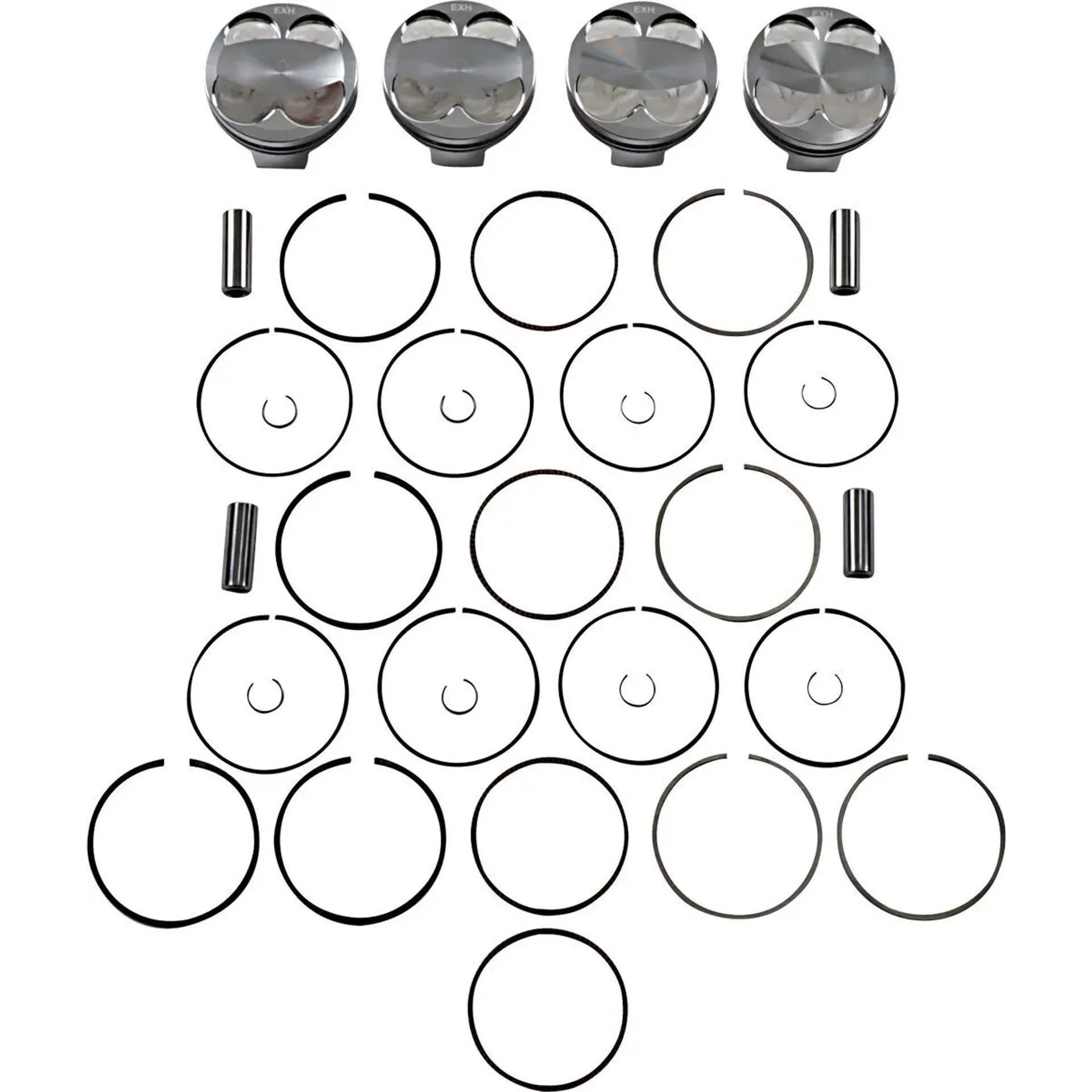 Pstn Kt Gsxr1K 05-08 76Mm