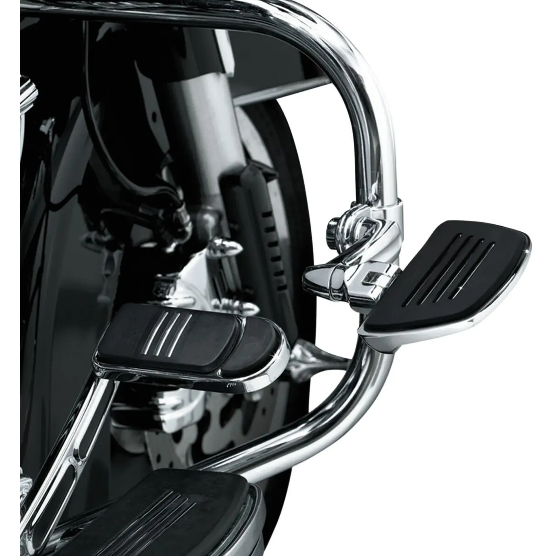 Longhorn Offset Mounts With 1-1/4″ Magnum Quick Clamps Chrome
