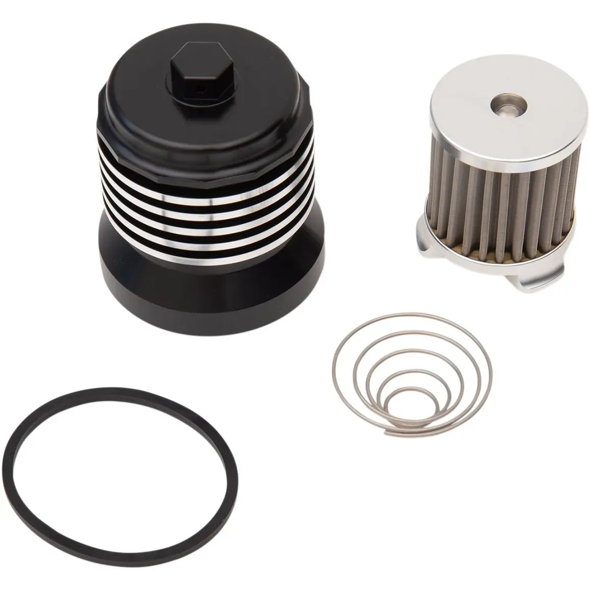 Oil Filter Bk/Pol Fins
