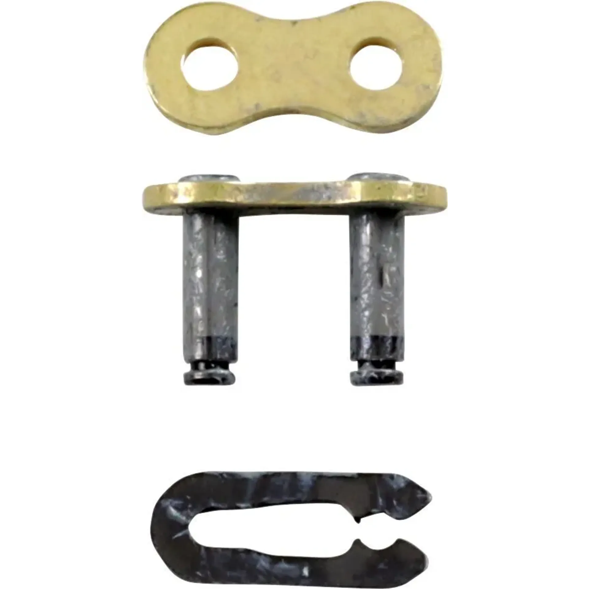 520/135 Dr 1 Clip Link 520 Non-Seal Drag Racing Connecting Link / Gold|Black / Steel