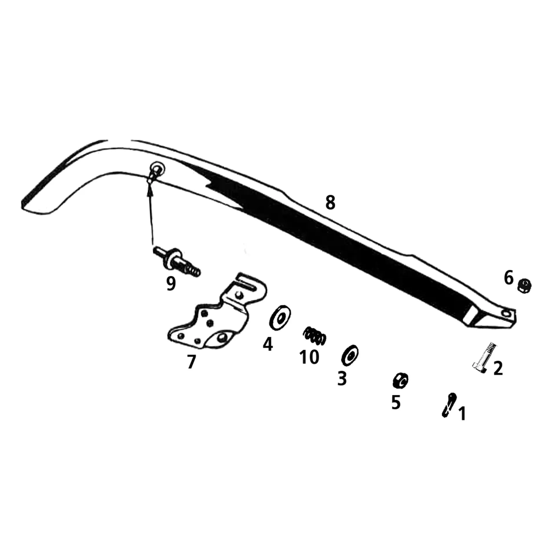Stud/Spring kit chainguard all models
