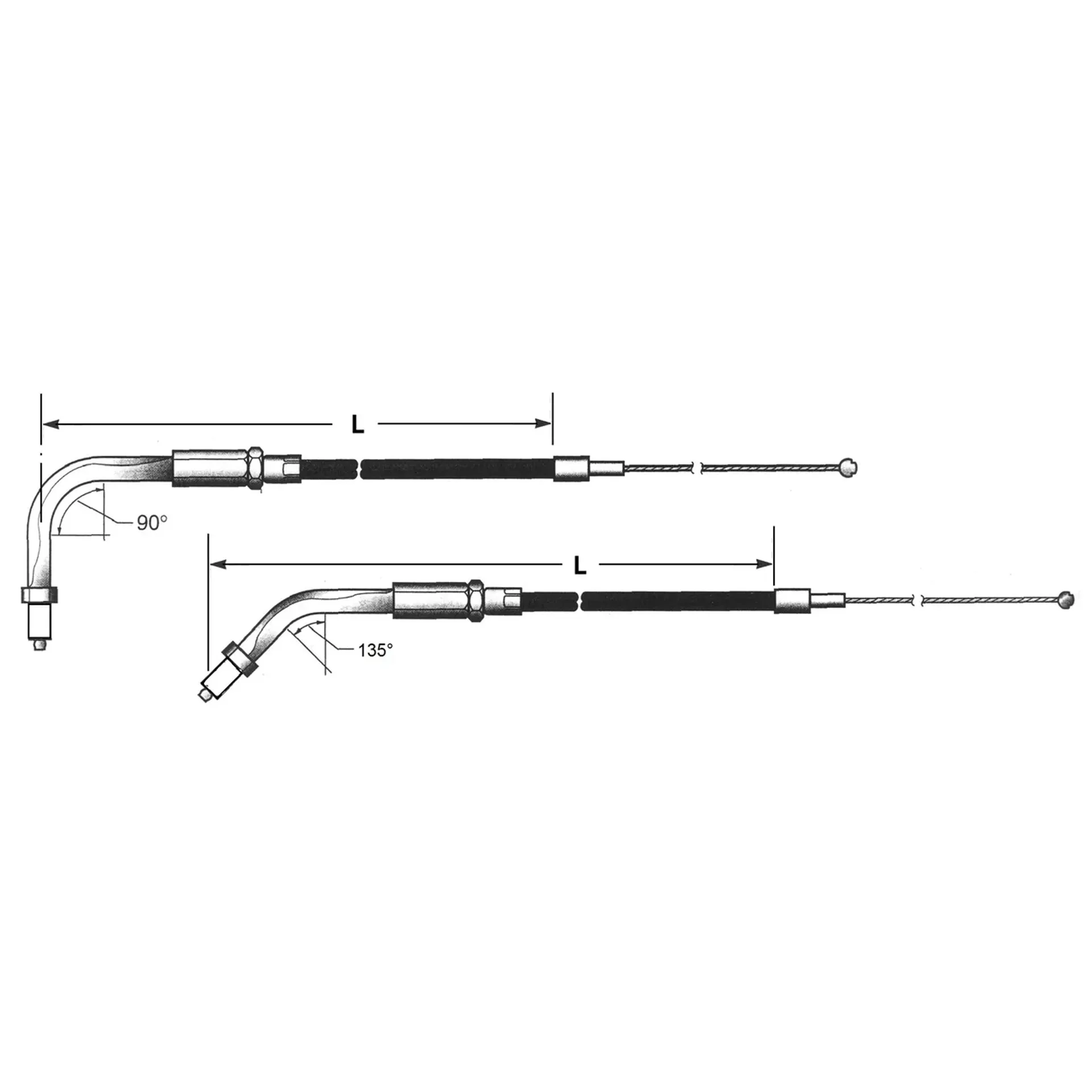 Barnett Stealth BT96 LN=41″ 135° throttl