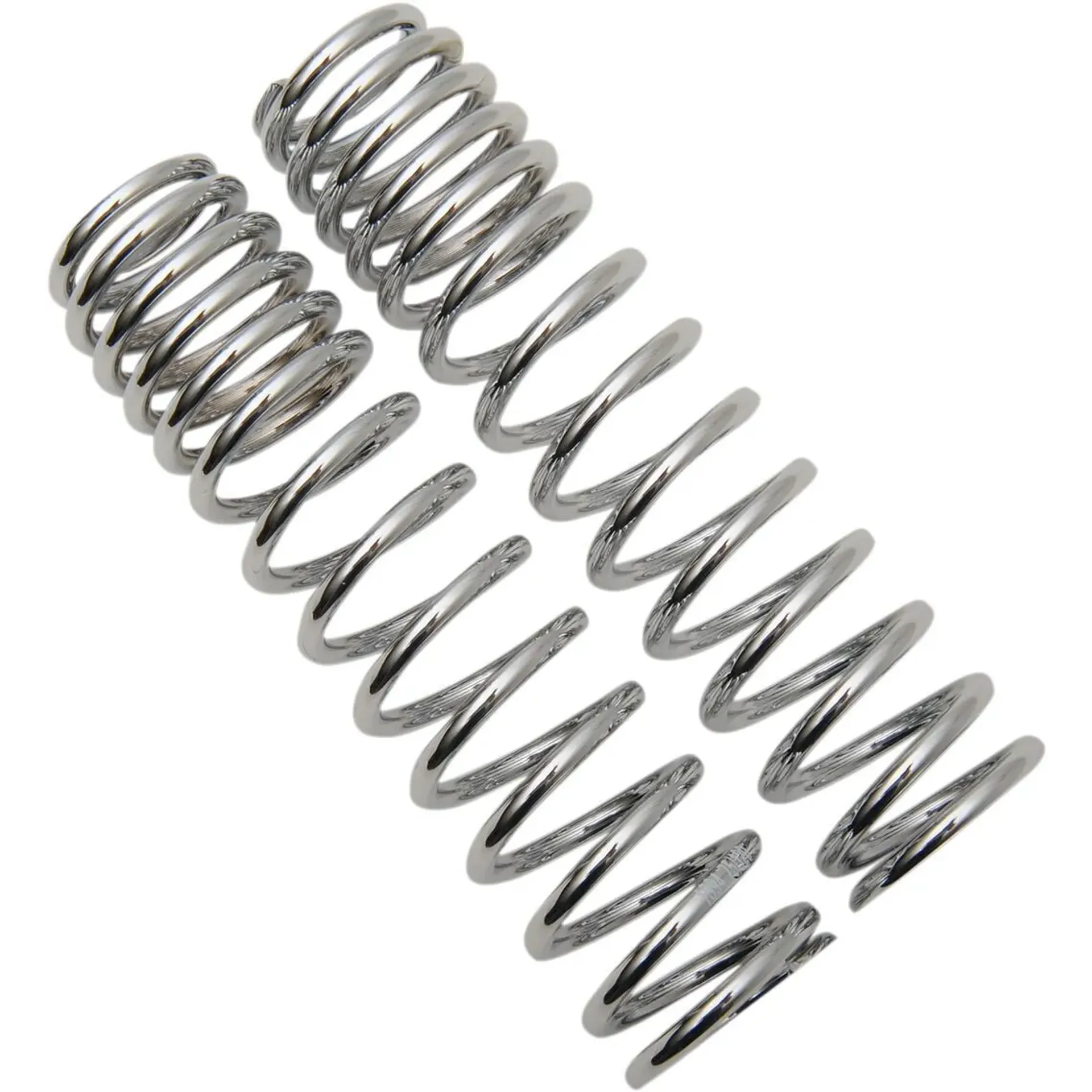 Progressive Suspension Shock Springs For 12, 13 And 412 Series Dual Shocks Chrome
