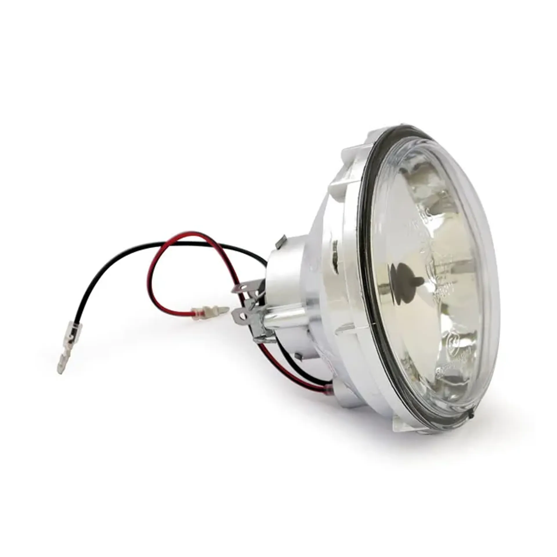 Headlamp unit HSI 12v 35w/35w. Clear lens. 4-1/2"