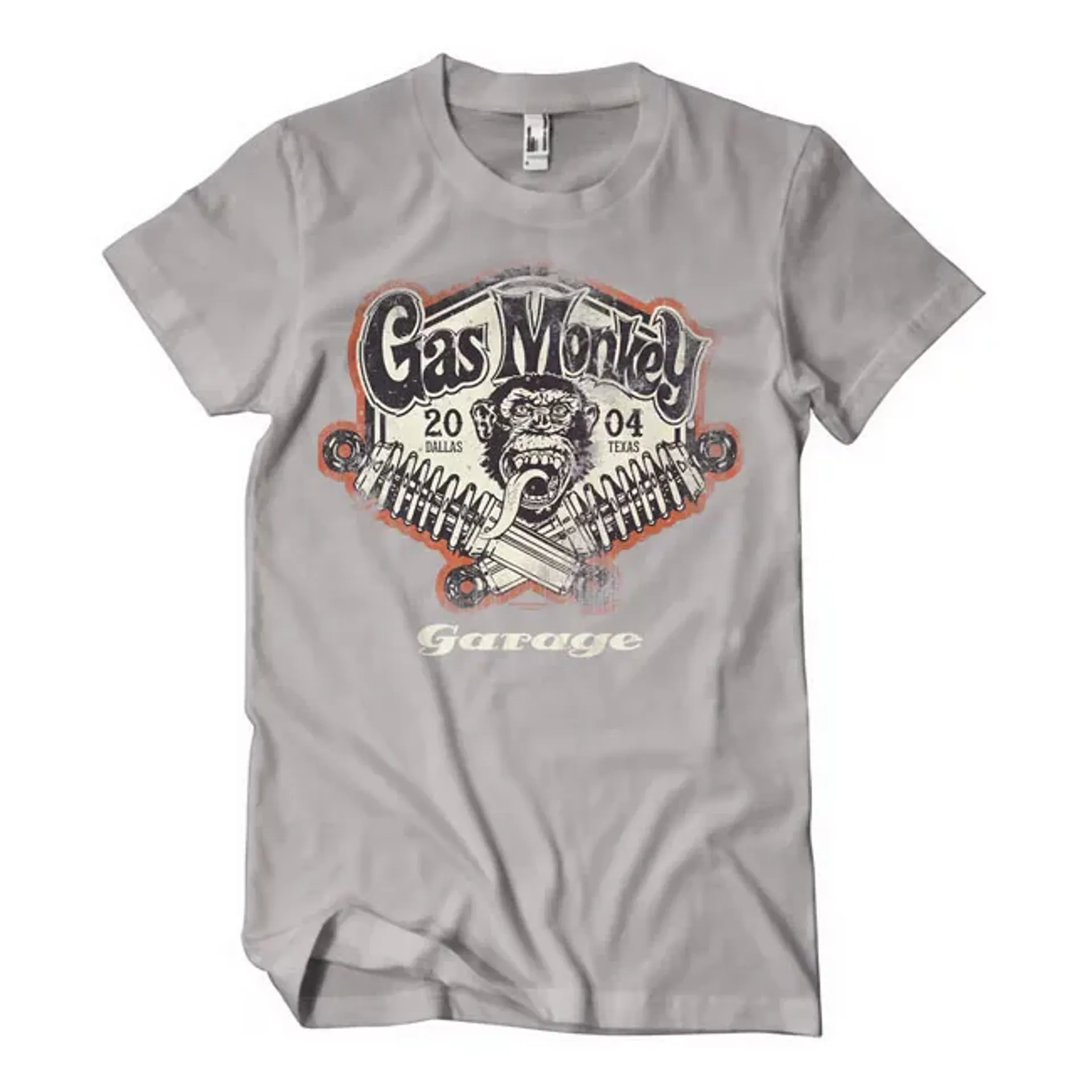 GMG Garage Spring coils t-shirt storm gray