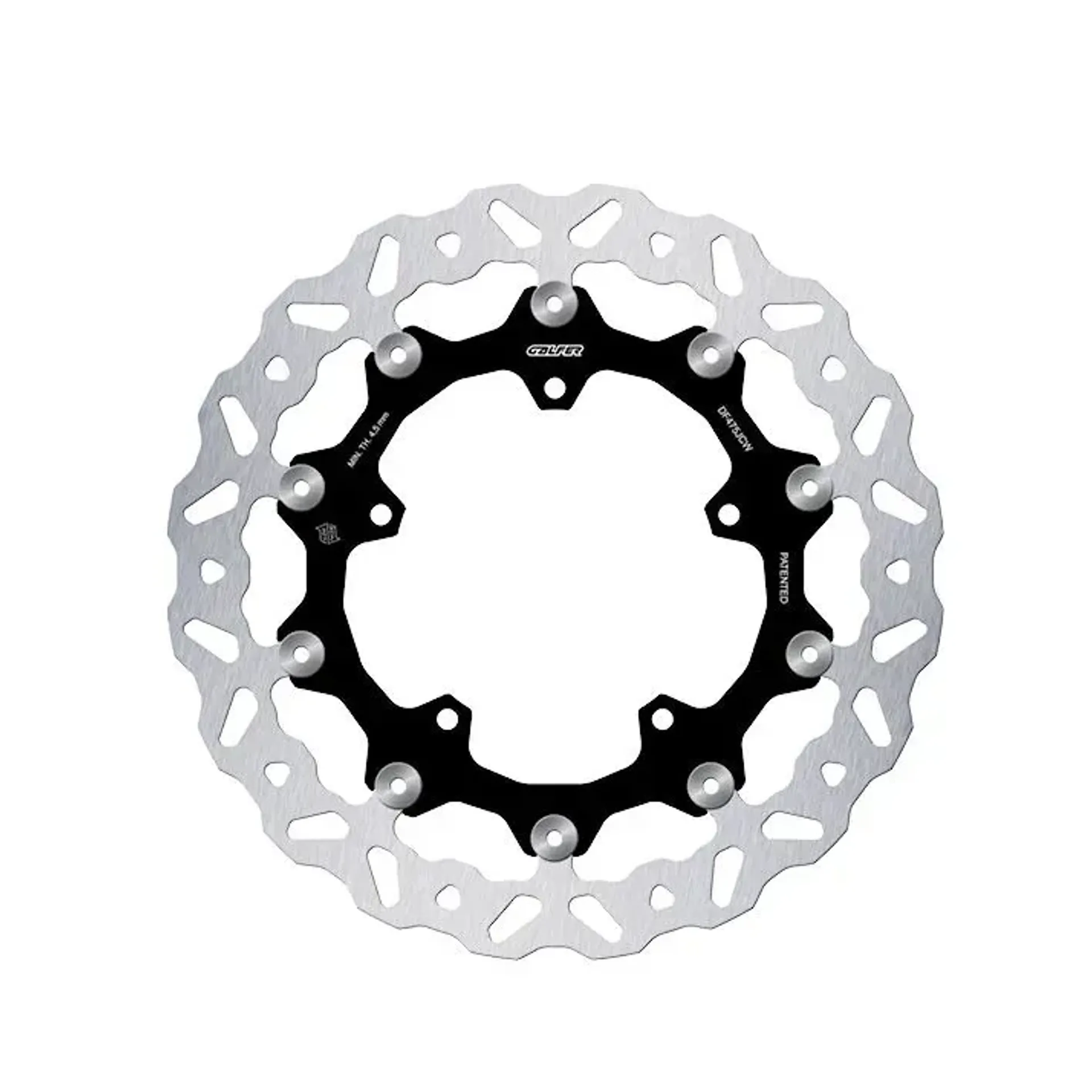 Brake disc wave floatech
