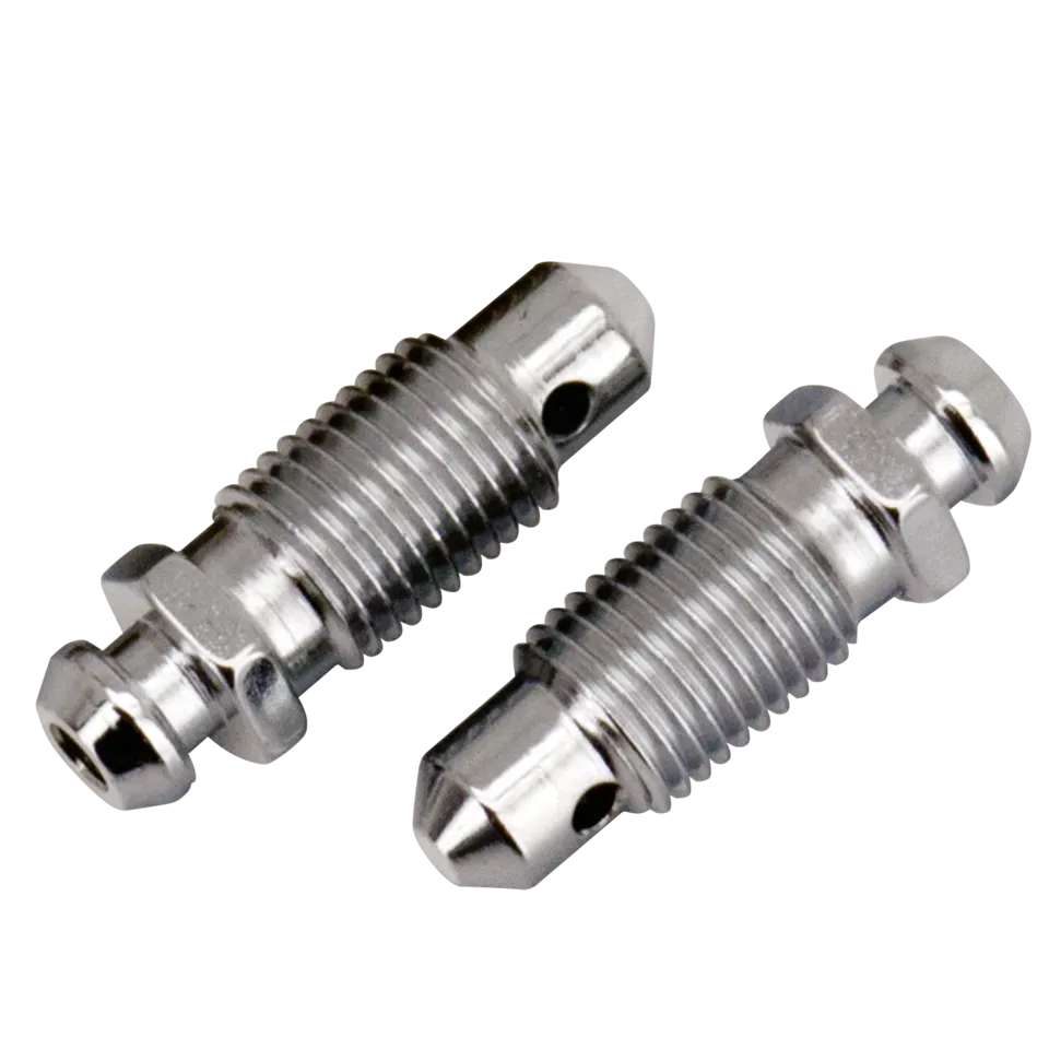 Colony chrome brake bleeders, set/2