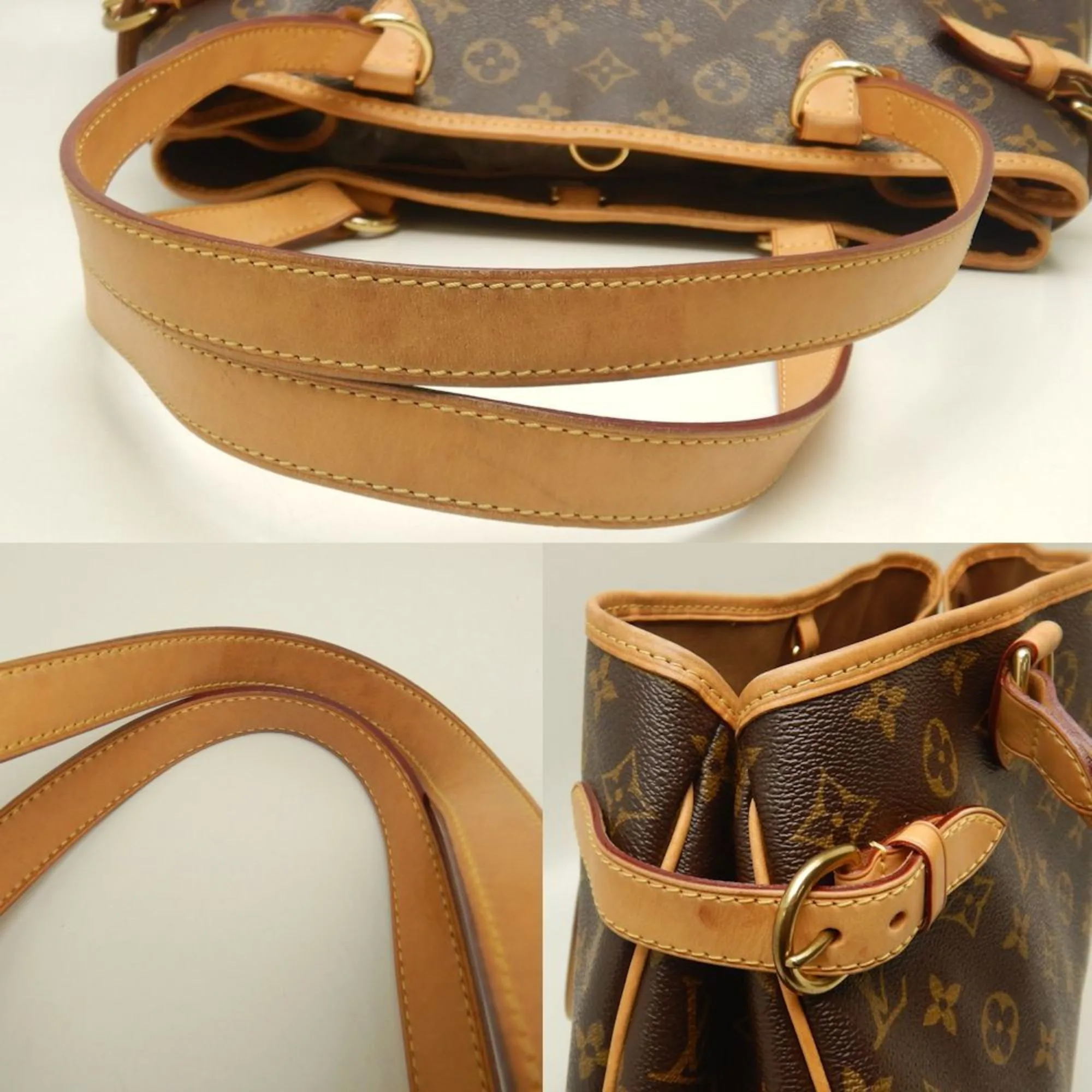 LOUIS VUITTON Brown Monogram Tote Bag