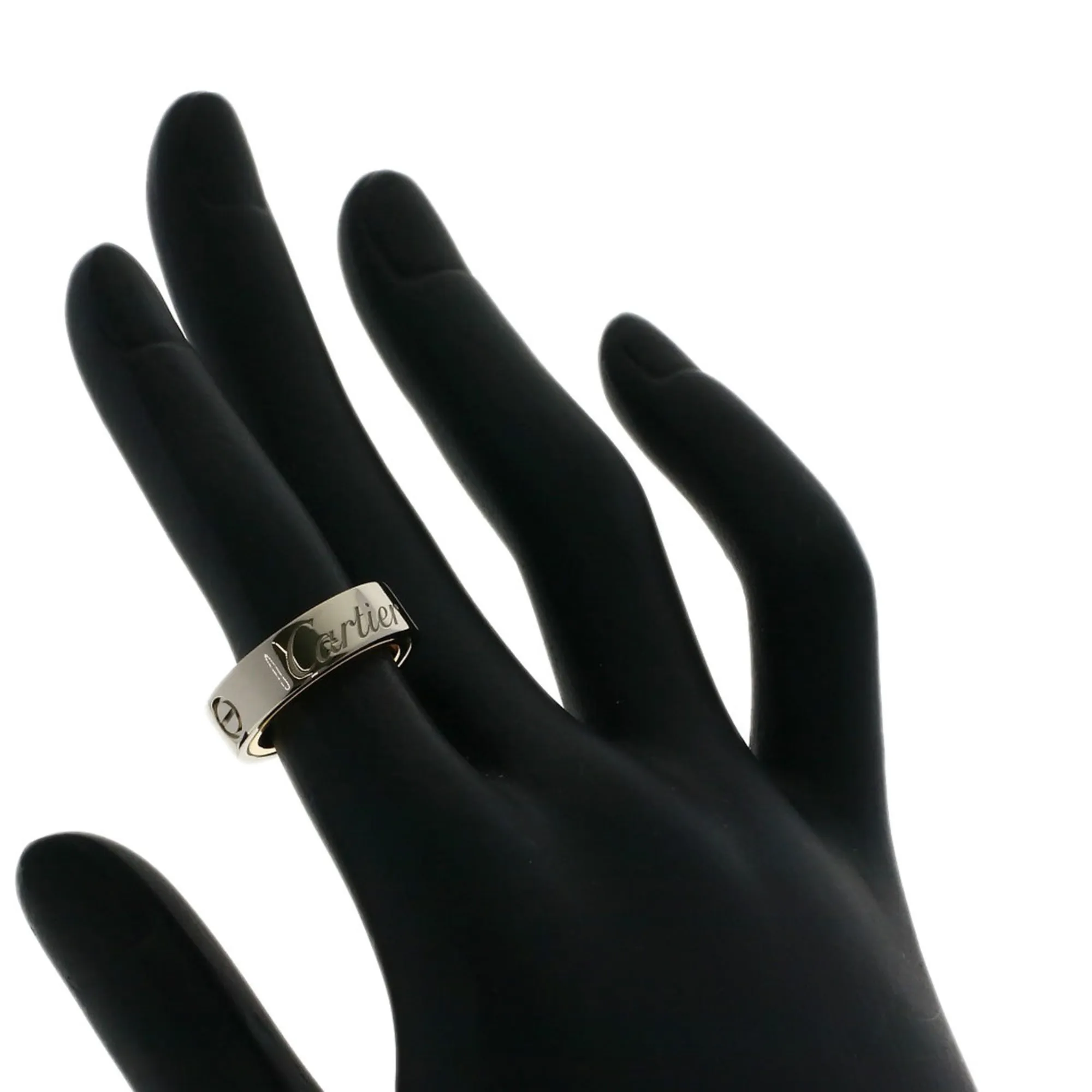 CARTIER 18k Pink Love Ring #47