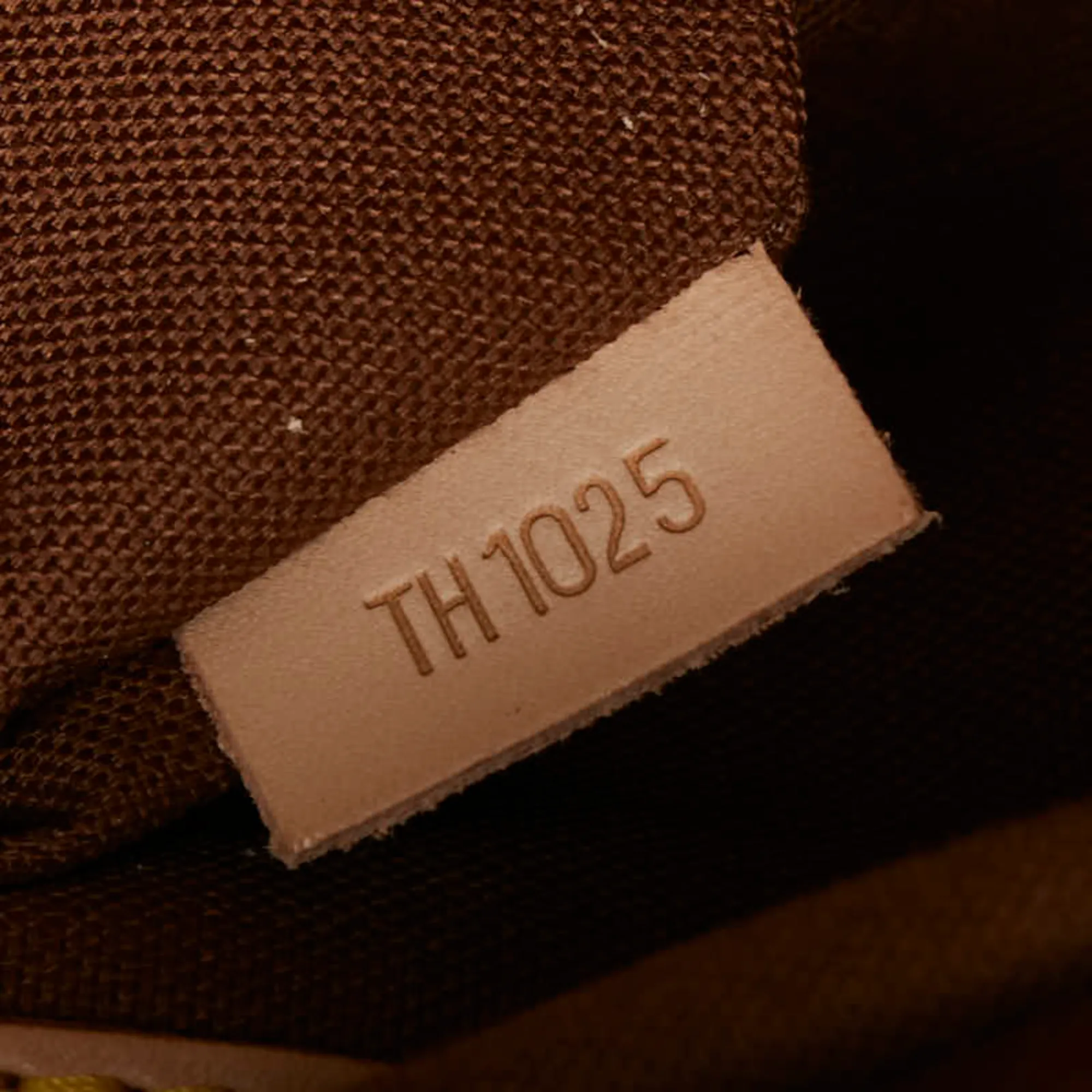 LOUIS VUITTON Brown Monogram Leather Boston Bag