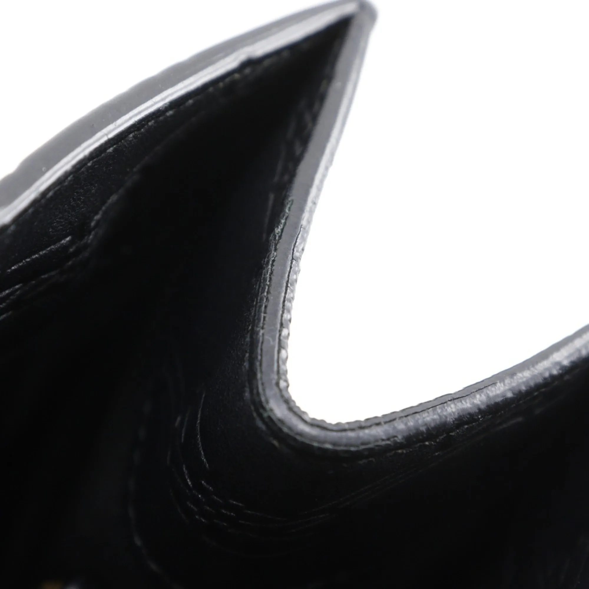 BALENCIAGA Black Monogram Leather Bag