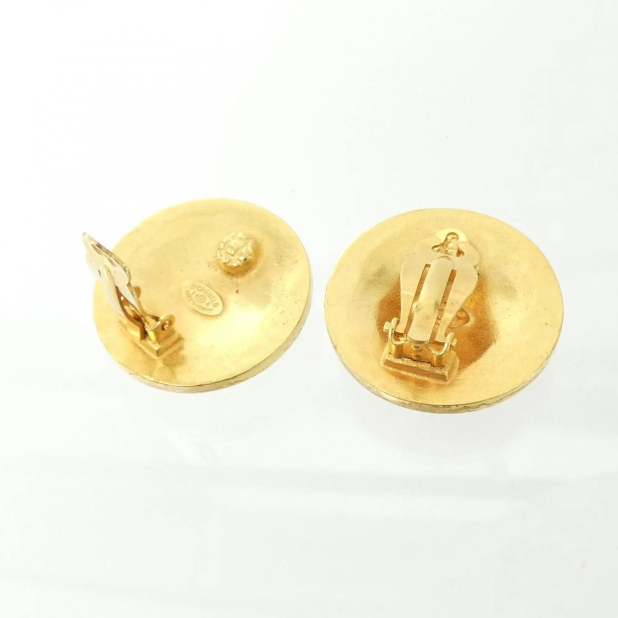 CHANEL Gold Earrings