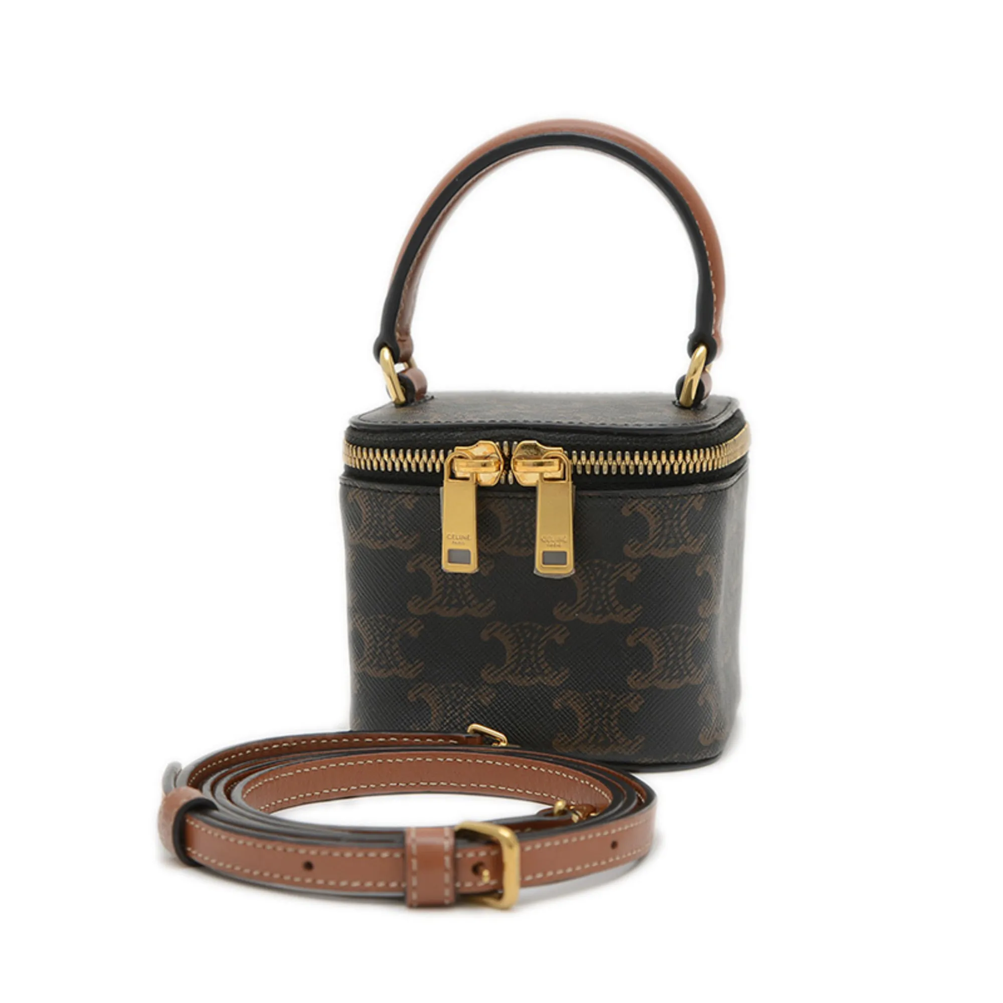 CELINE Black 2C Pouch