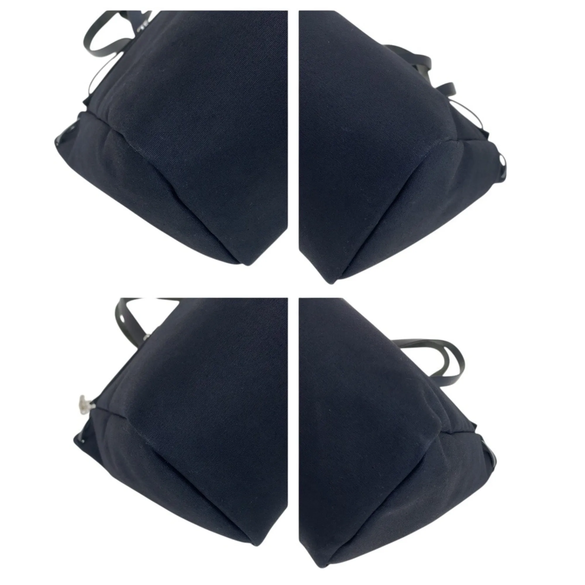 HERMES Black Leather Shoulder Bag