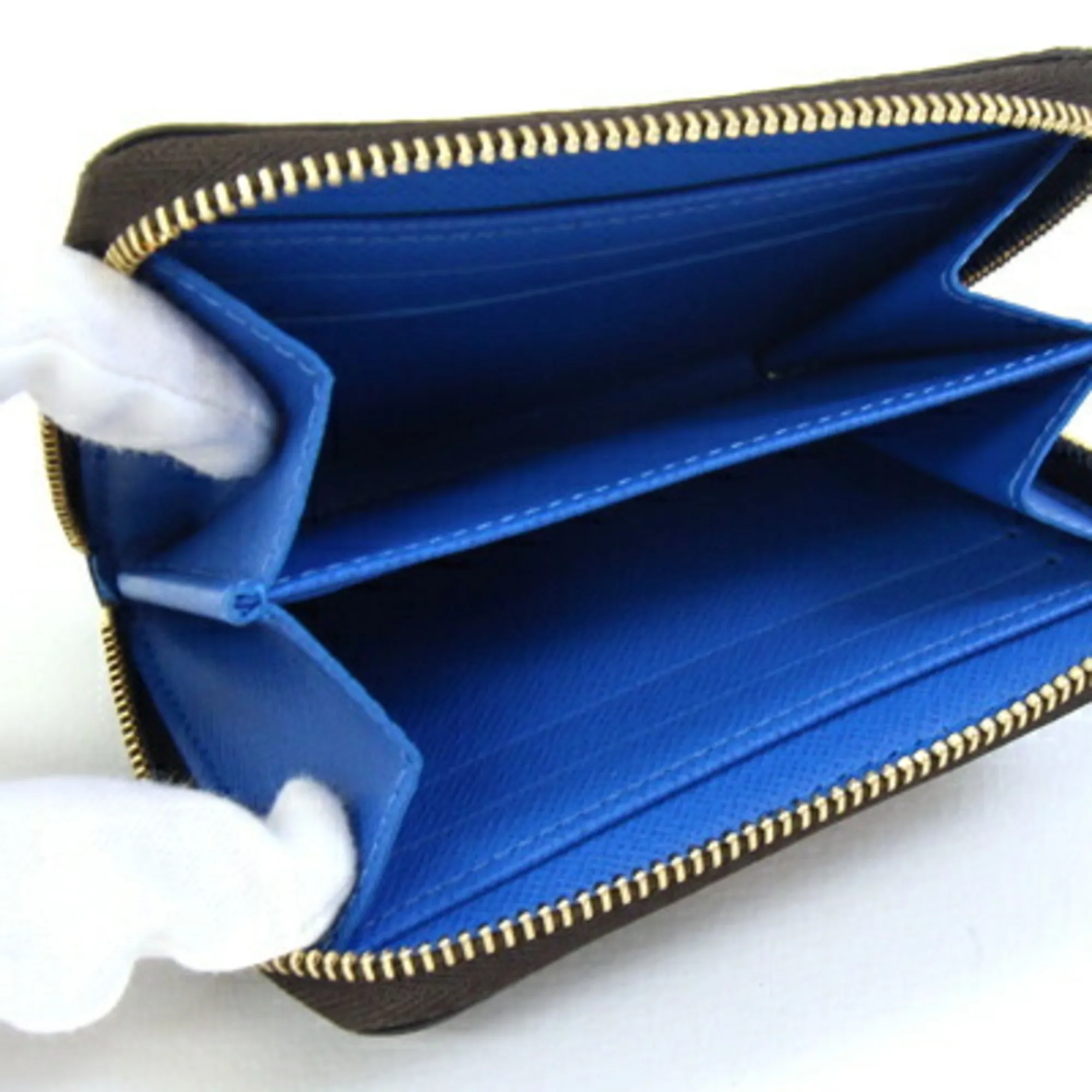 LOUIS VUITTON Brown Damier Wallet