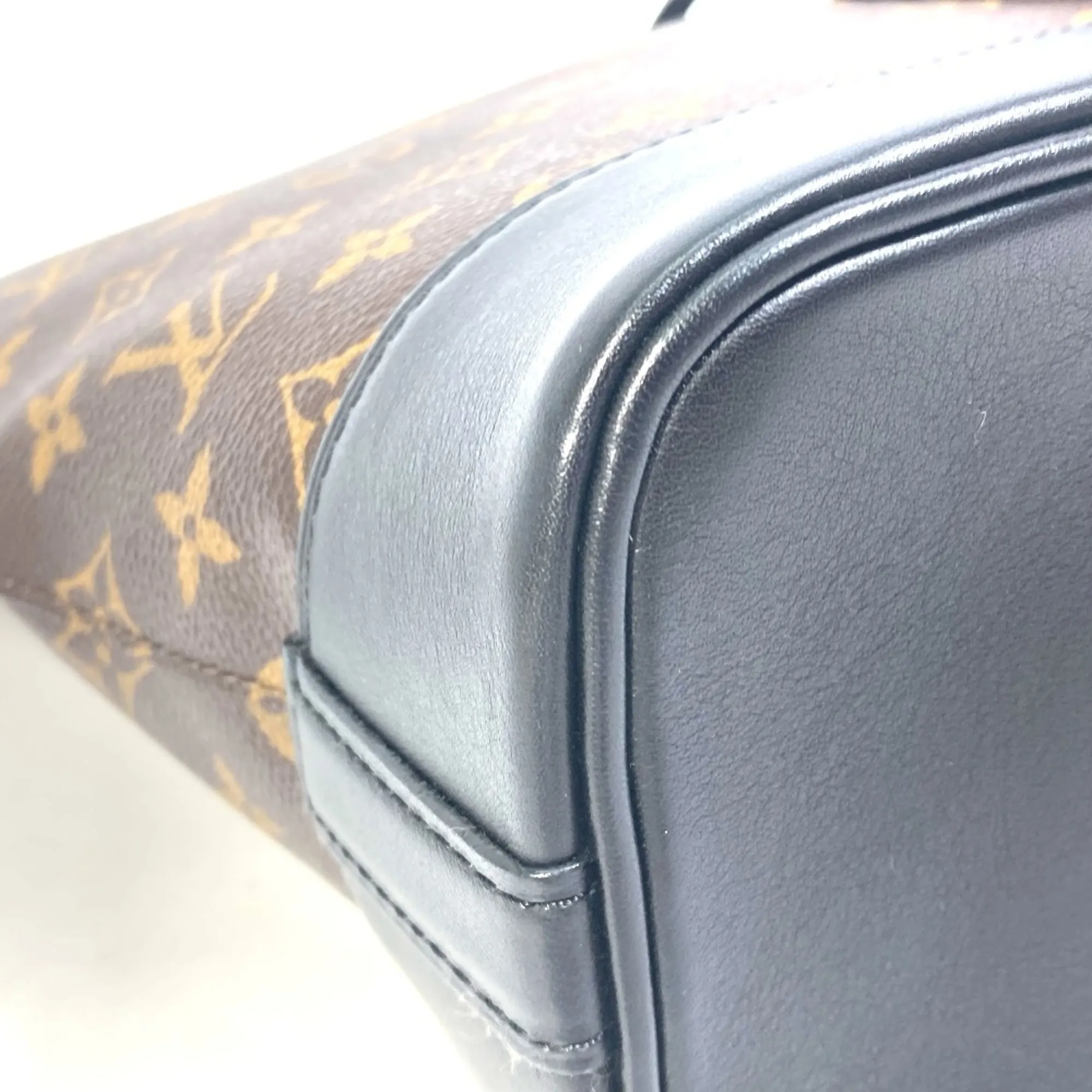 LOUIS VUITTON Black Monogram Shoulder Bag