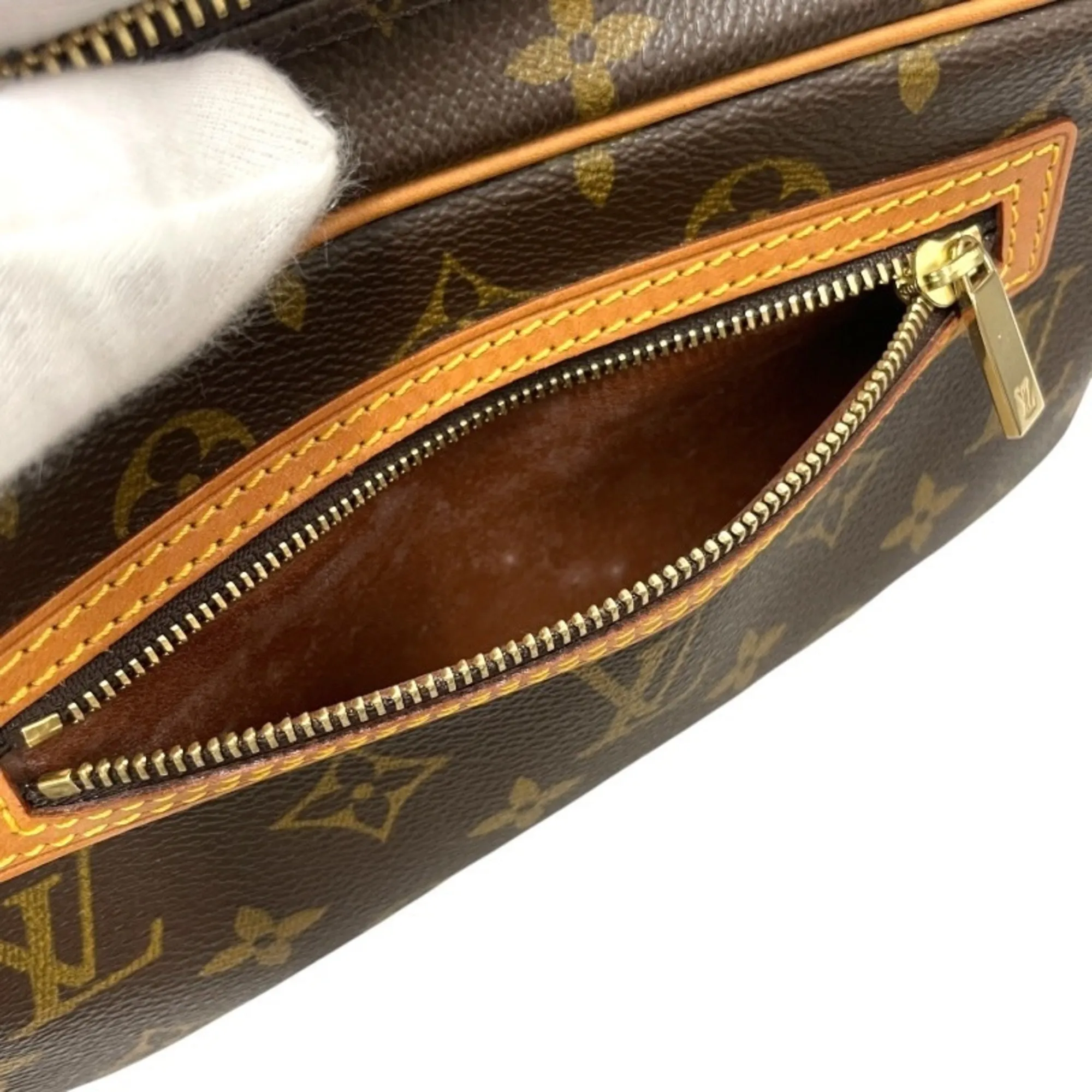LOUIS VUITTON Brown Monogram Shoulder Bag