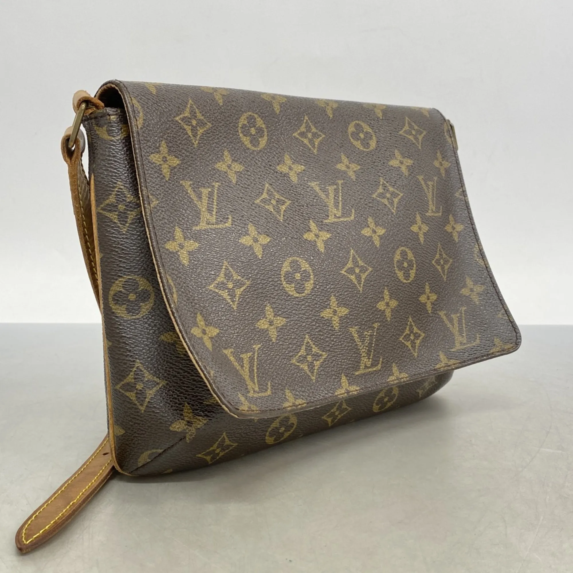 LOUIS VUITTON Brown Monogram Shoulder Bag