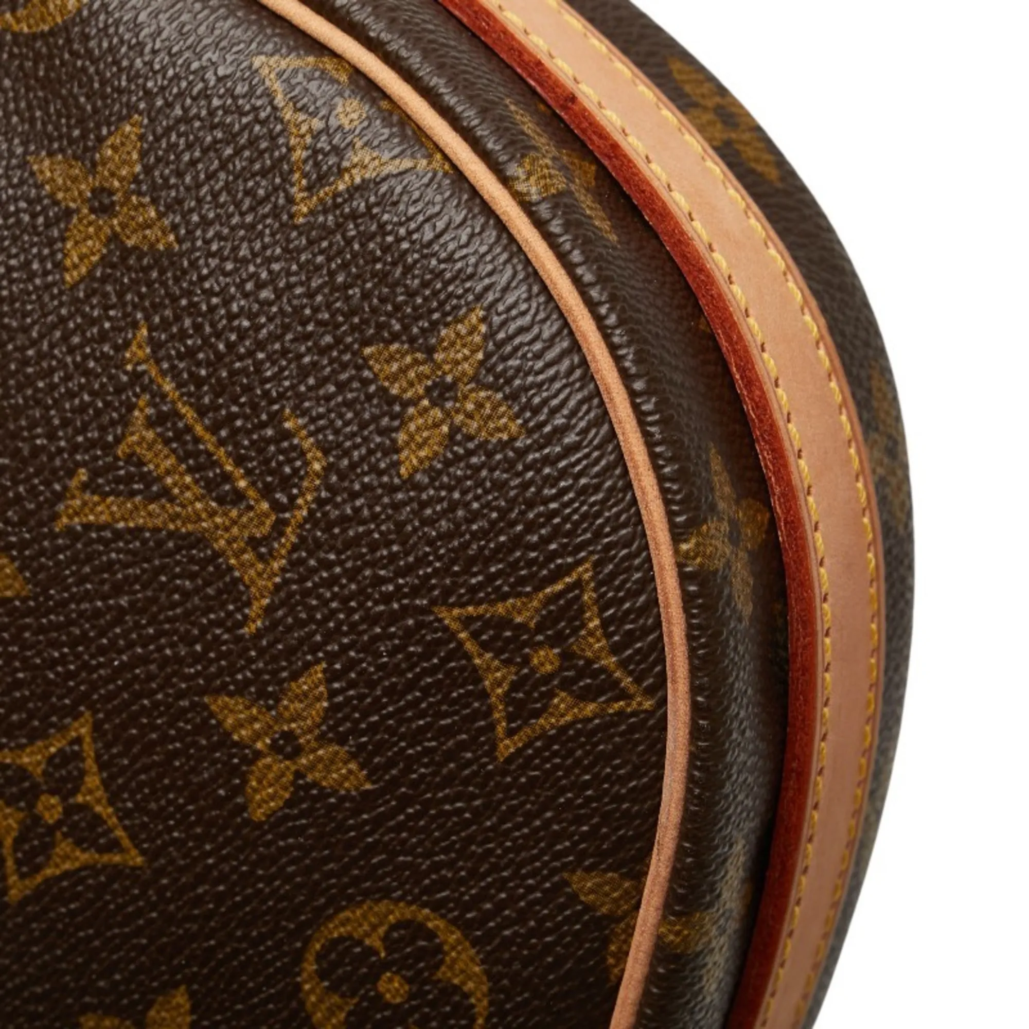 LOUIS VUITTON Brown Monogram Leather Shoulder Bag