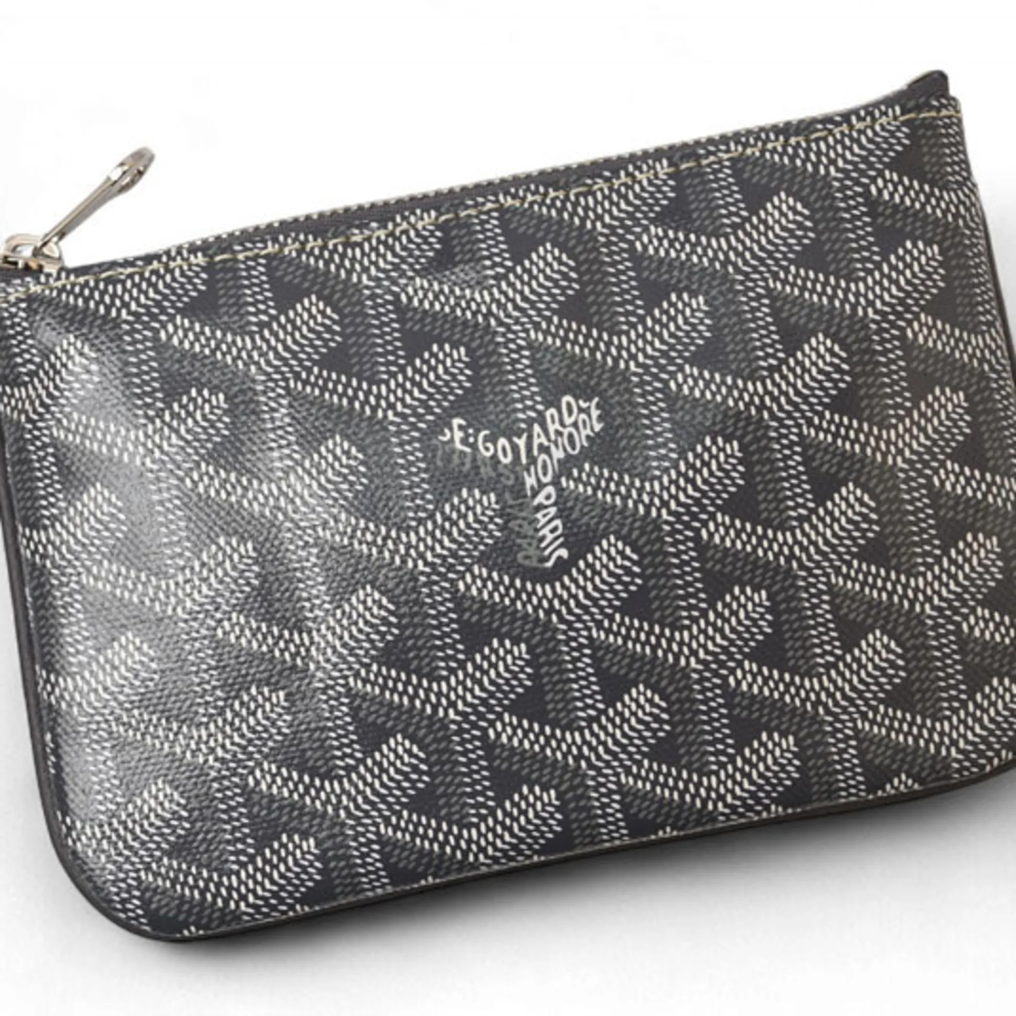 GOYARD Gray Pouch