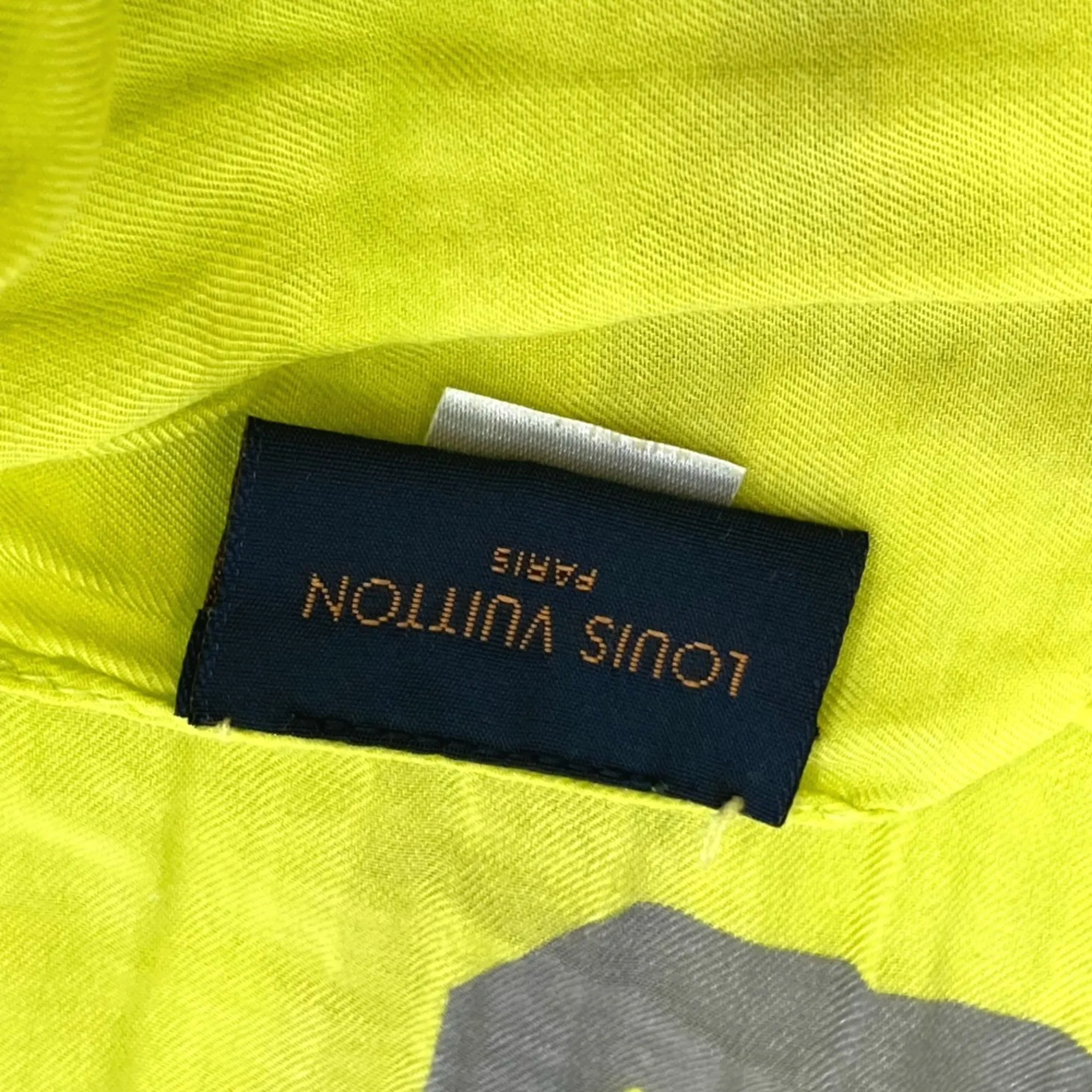 LOUIS VUITTON Yellow Scarf