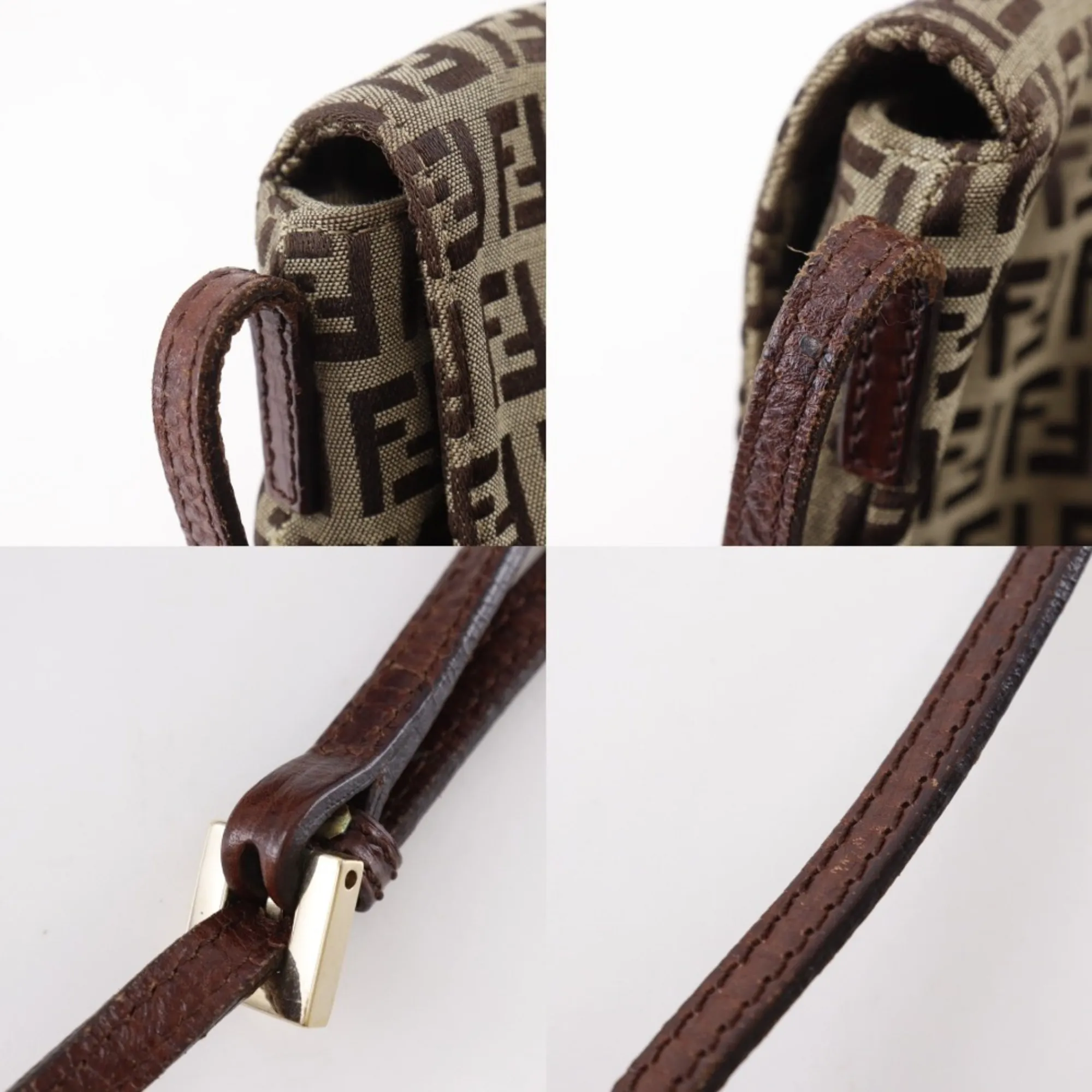 FENDI Brown Shoulder Bag