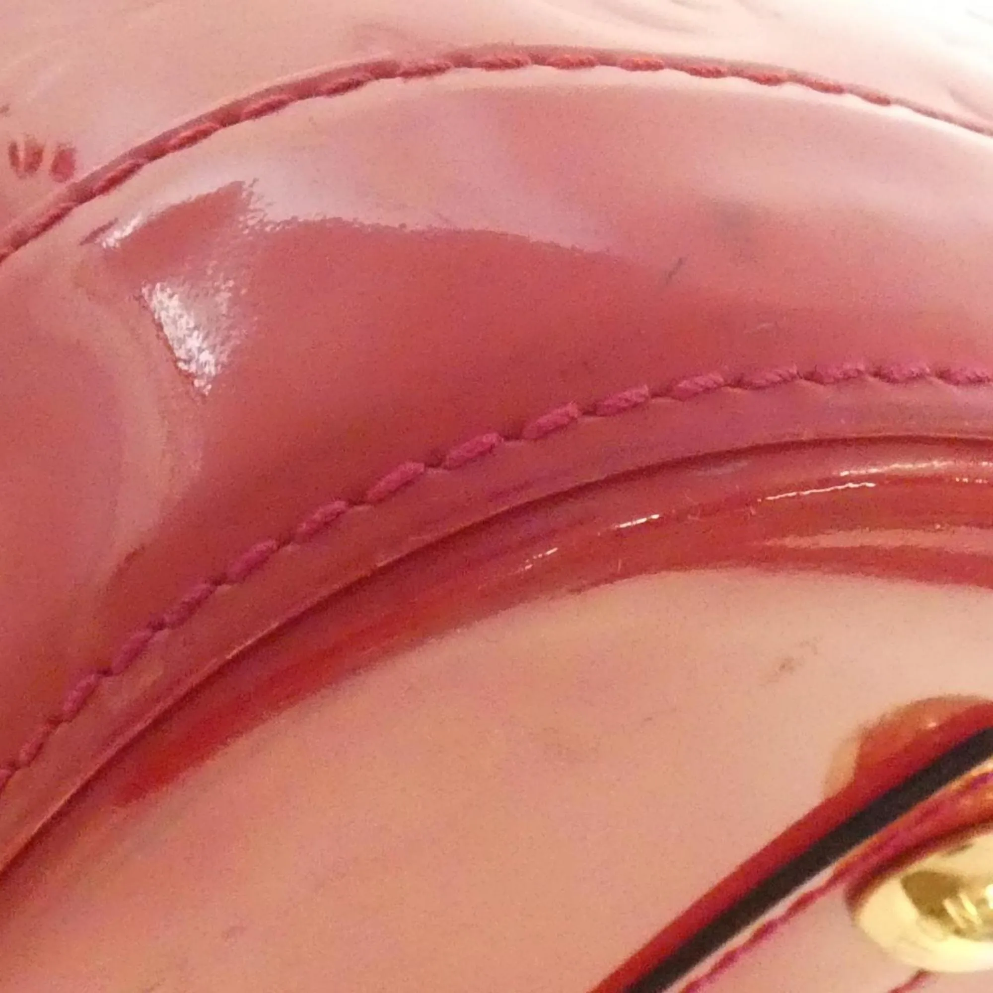 LOUIS VUITTON Gold Alma Bag