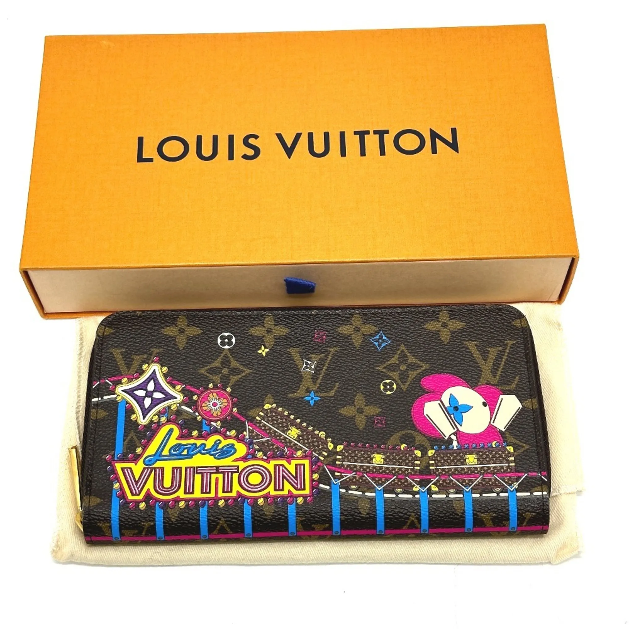 LOUIS VUITTON Brown Monogram Wallet