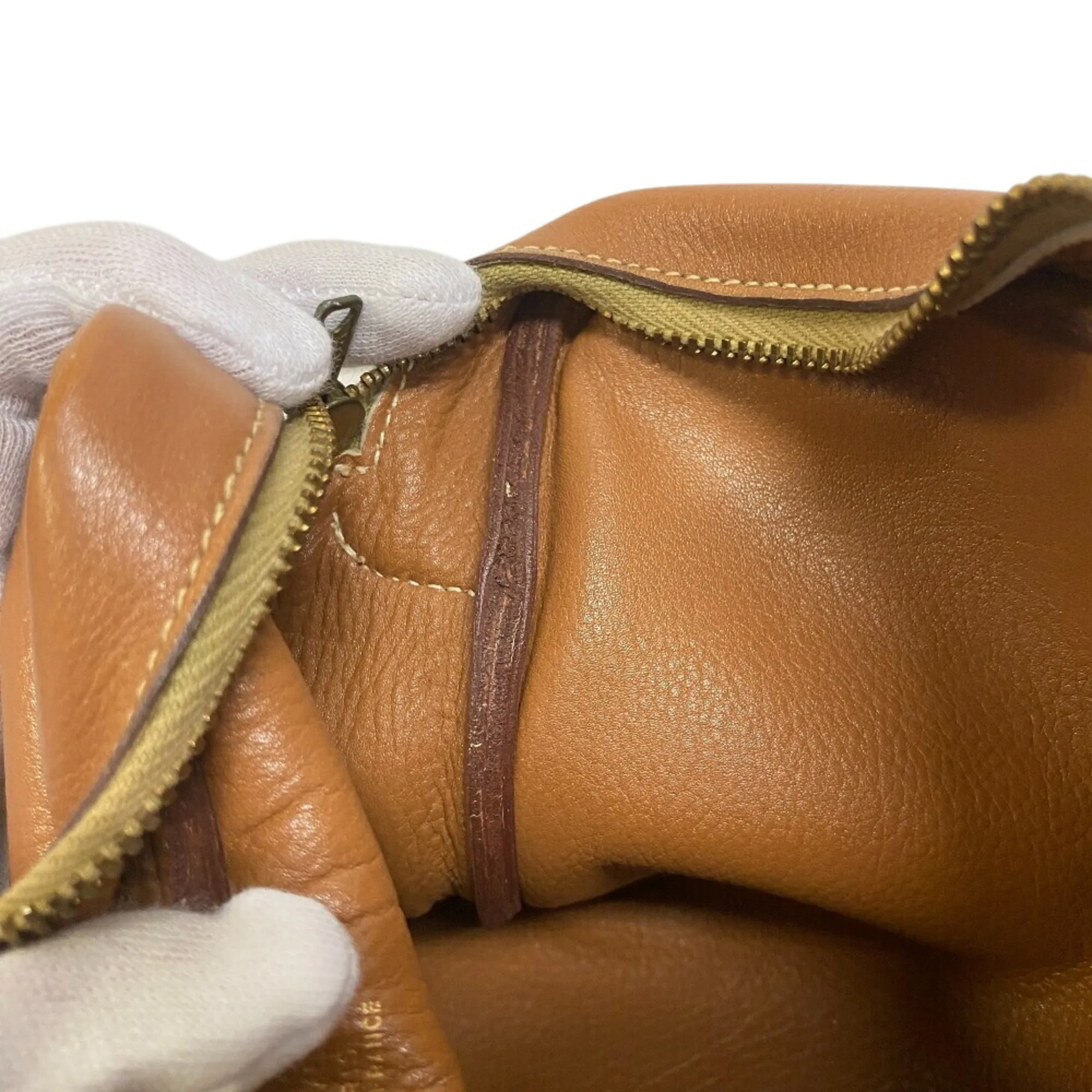 HERMES Brown Shoulder Bag