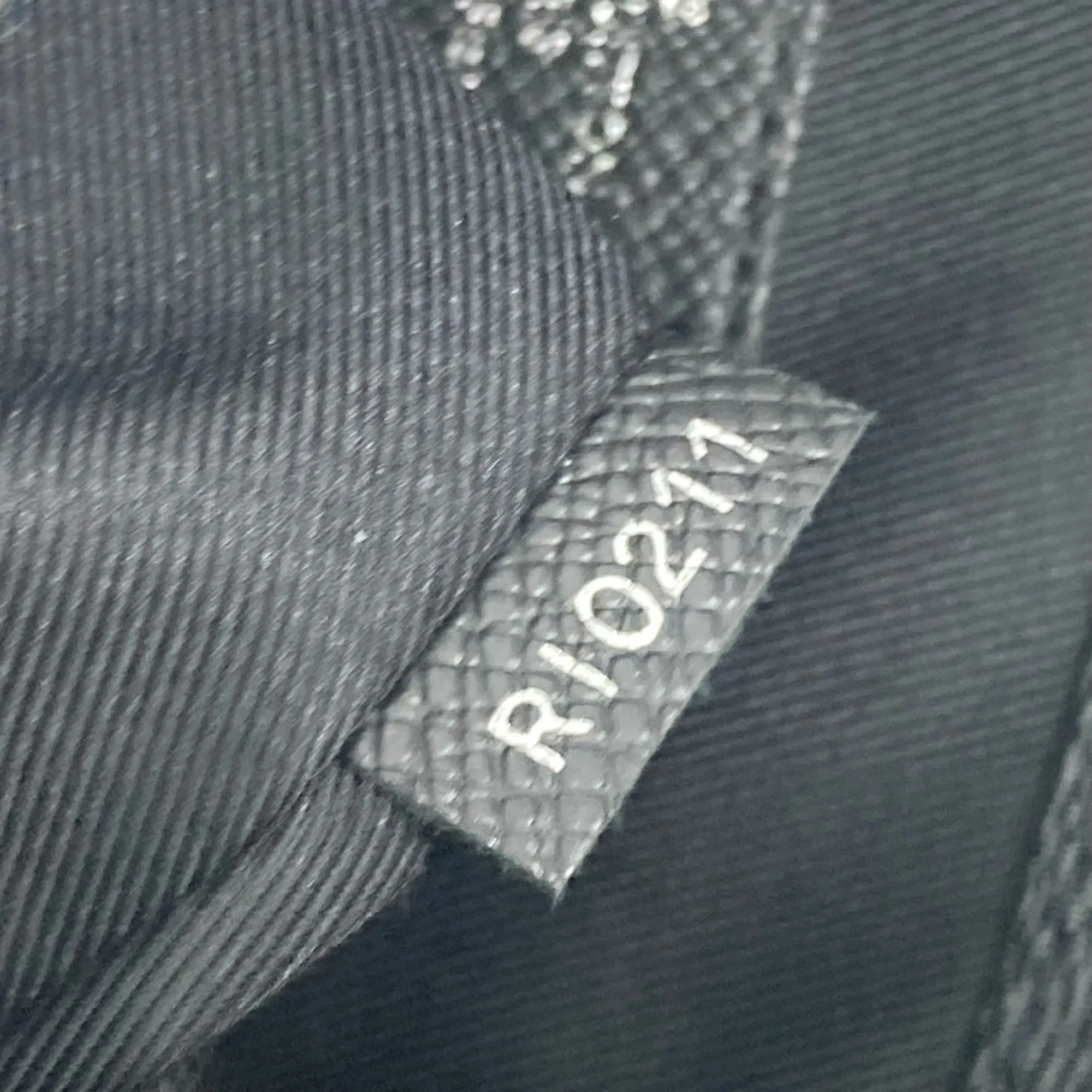 LOUIS VUITTON Black Monogram Leather Shoulder Bag