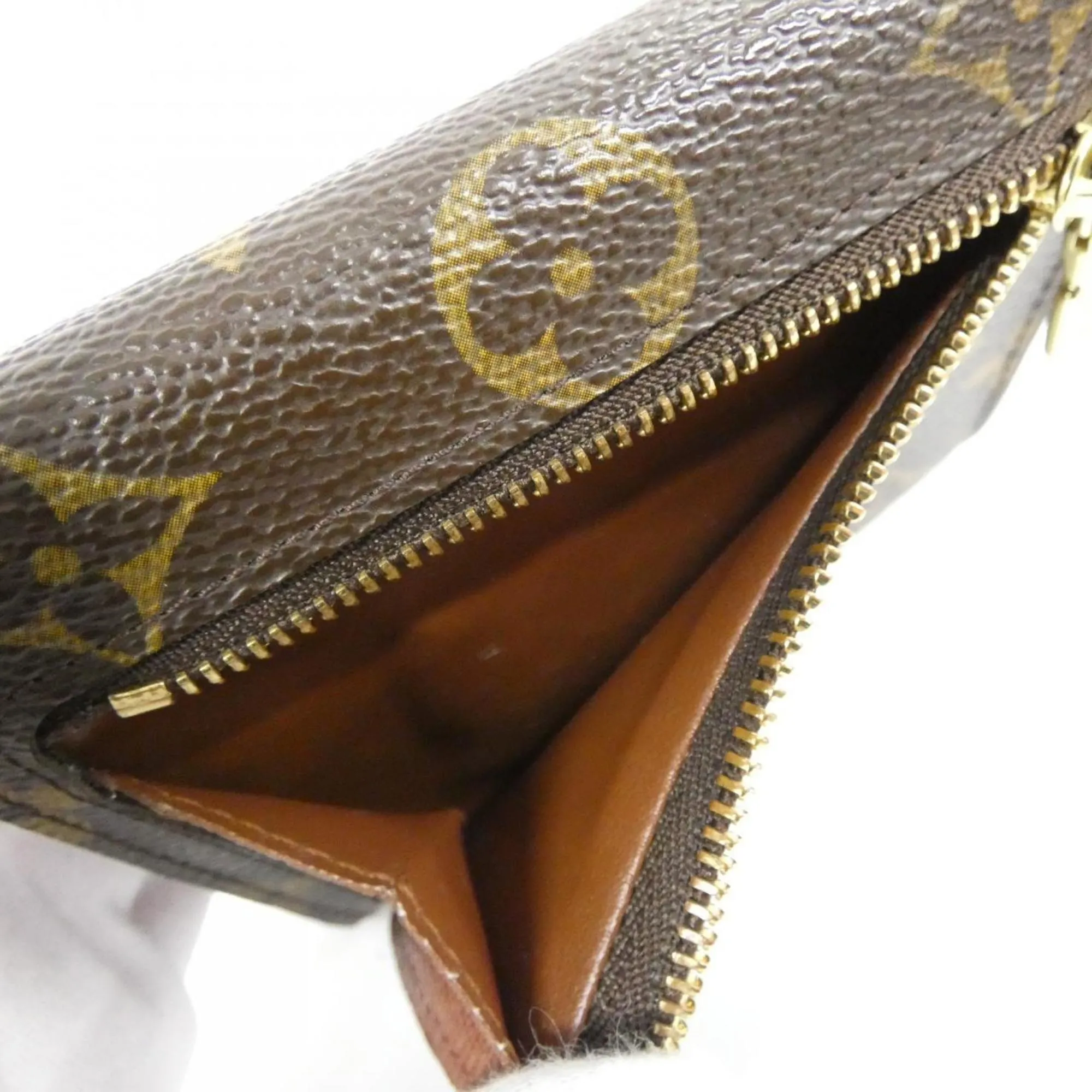 LOUIS VUITTON Brown Monogram Wallet