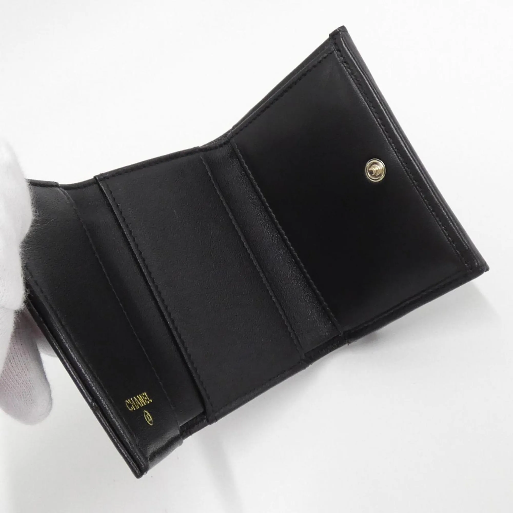 CHANEL Black Wallet