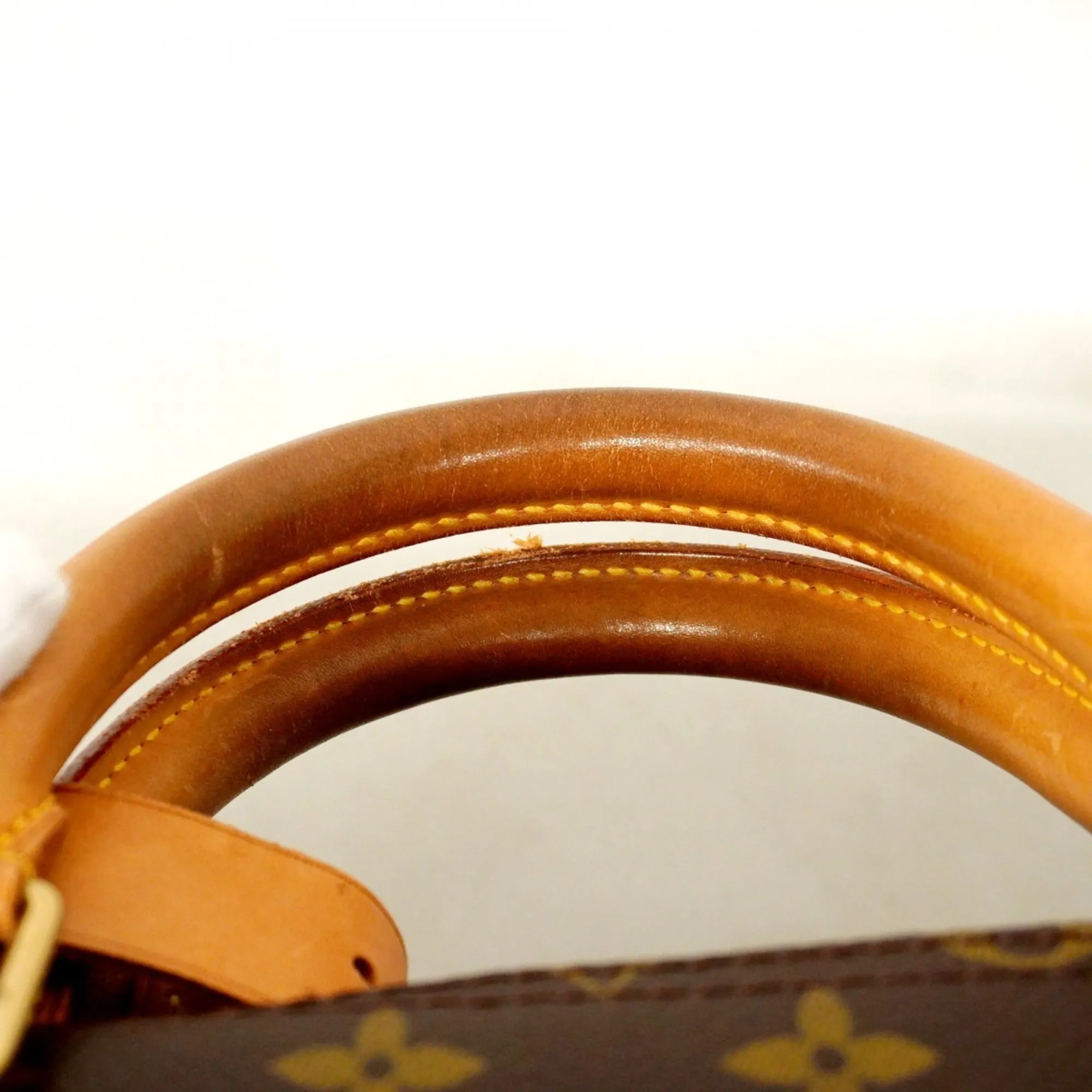 LOUIS VUITTON Brown Monogram Boston Bag