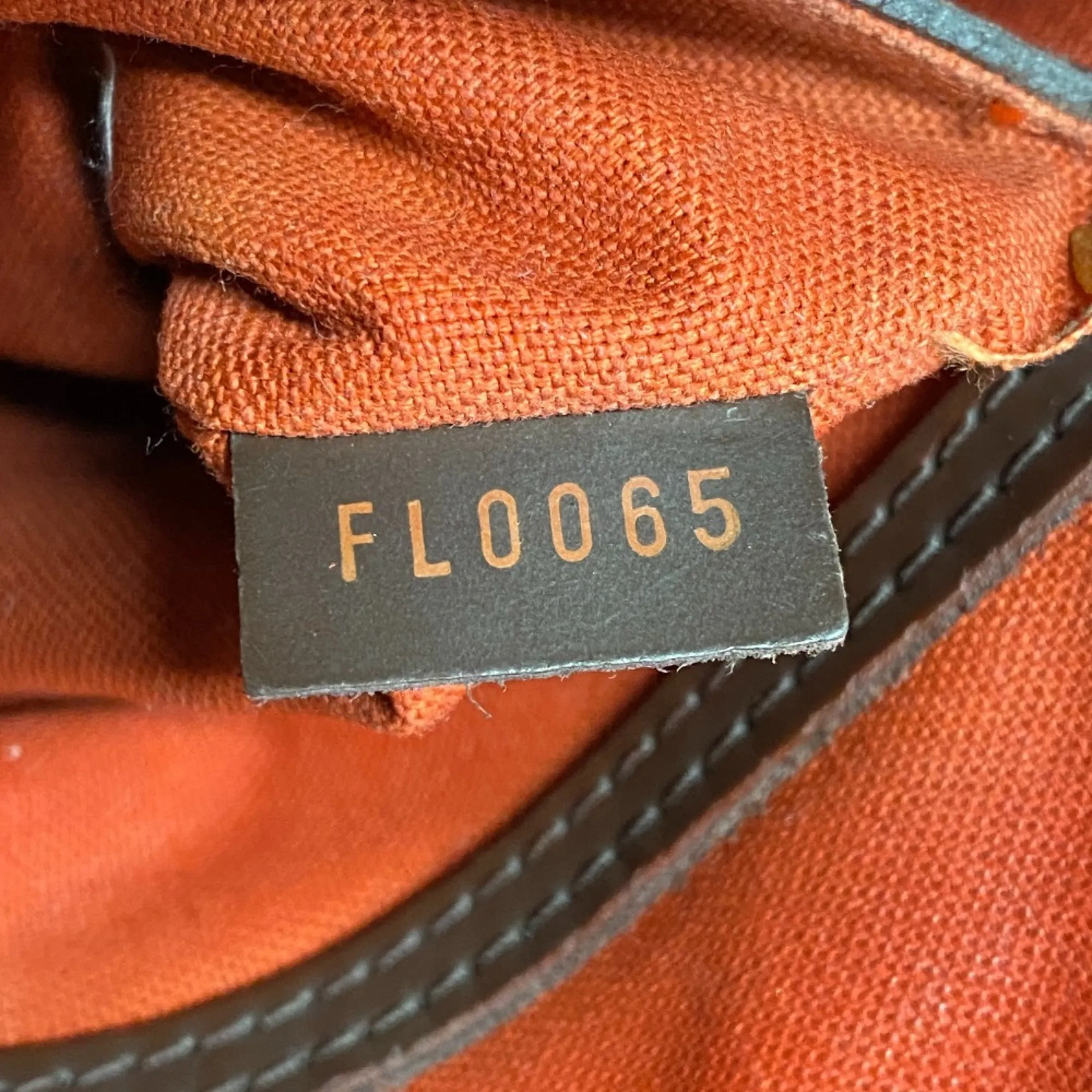 LOUIS VUITTON Brown Damier Alma Bag