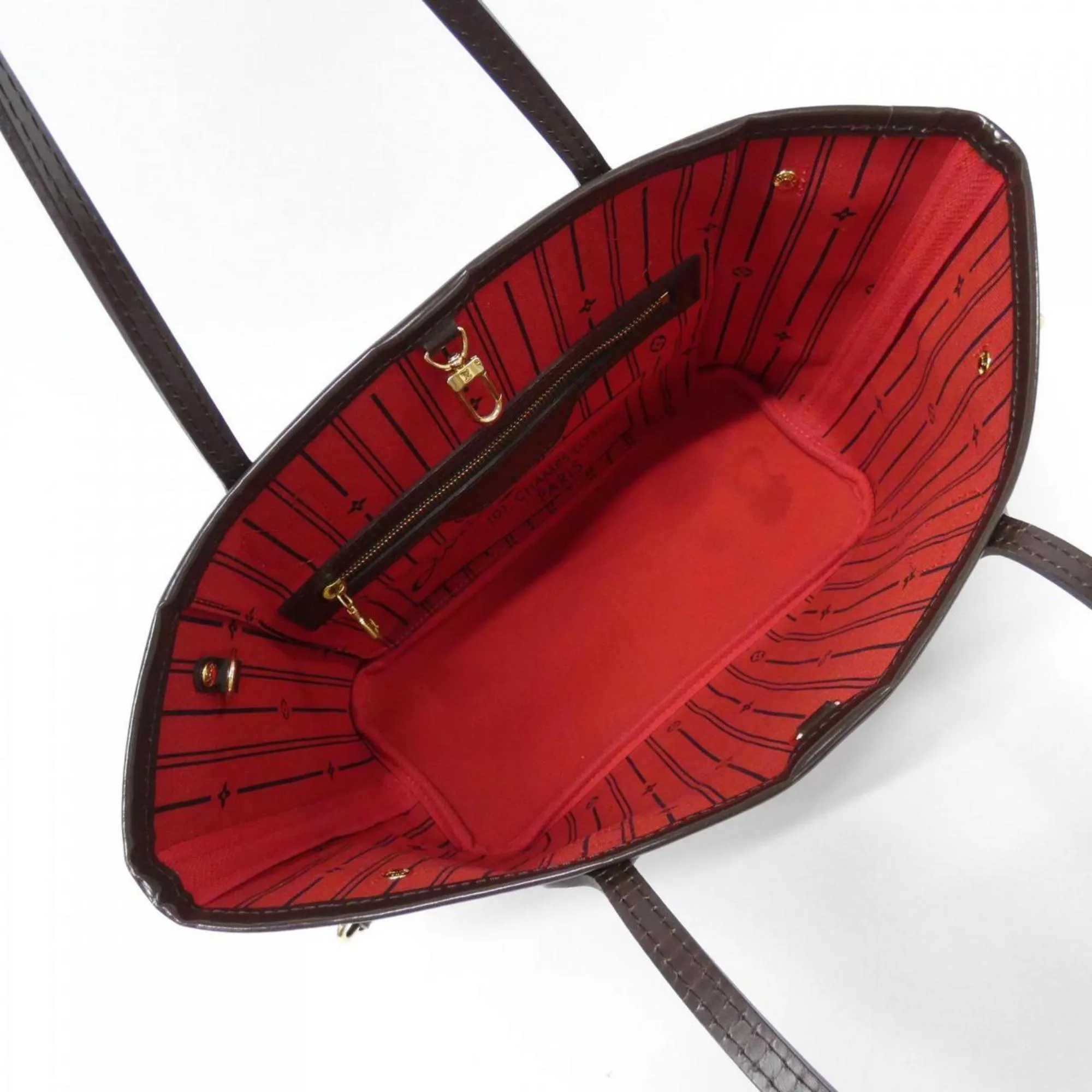 LOUIS VUITTON Brown Damier Neverfull PM Bag