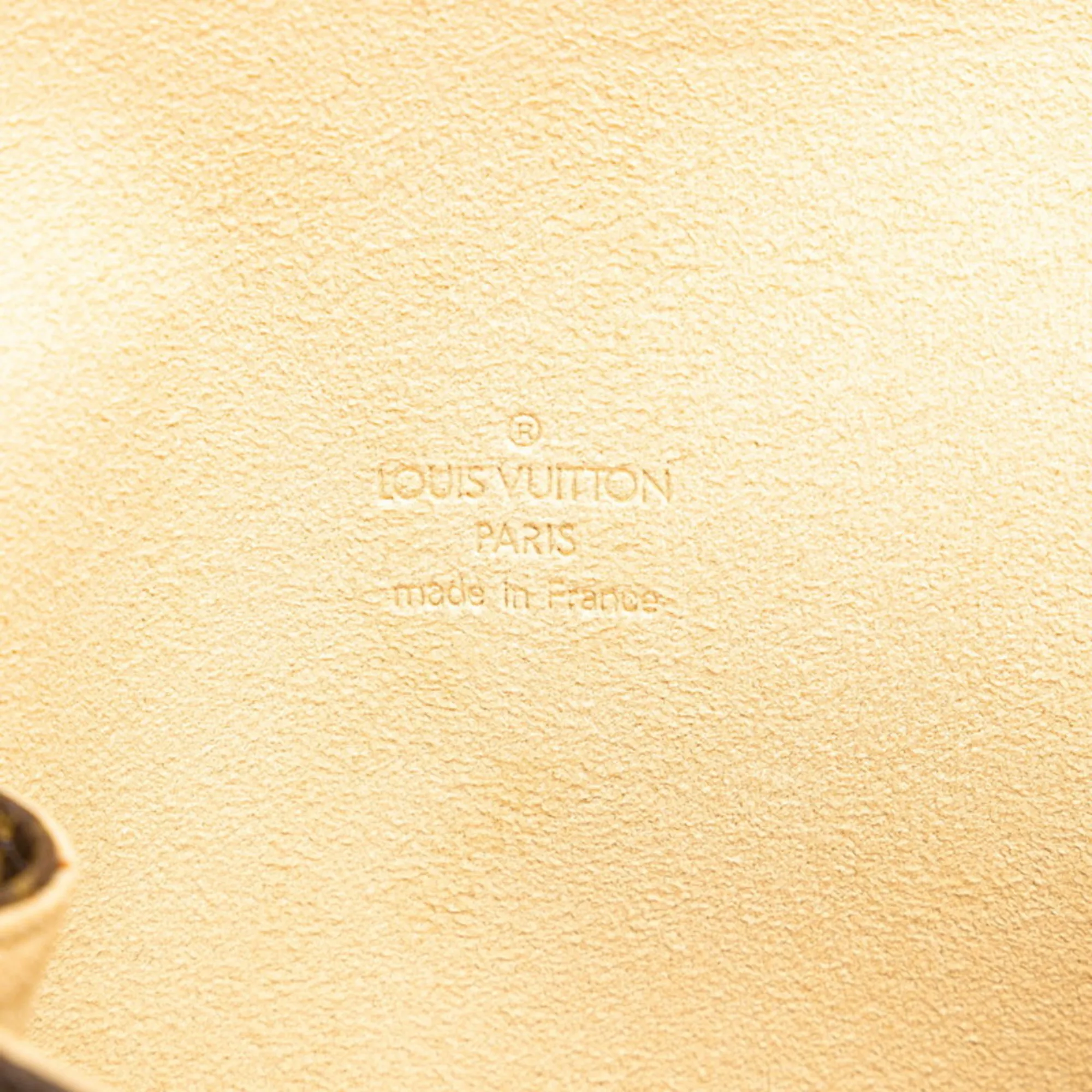 LOUIS VUITTON Brown Monogram Leather Fanny Pack