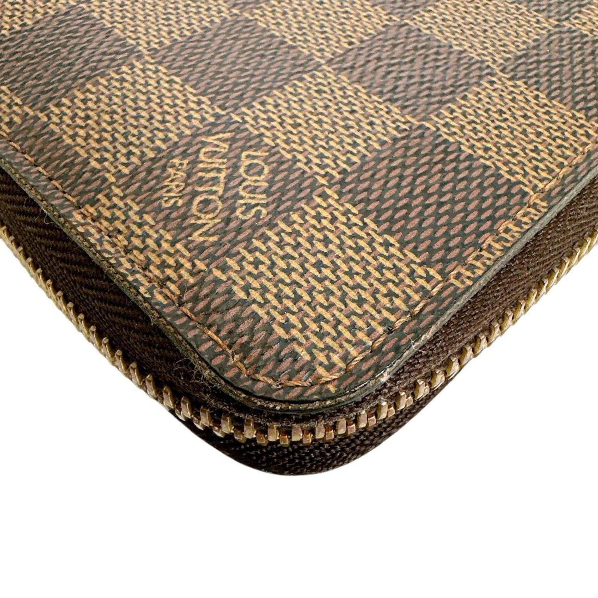 LOUIS VUITTON Brown Damier Wallet