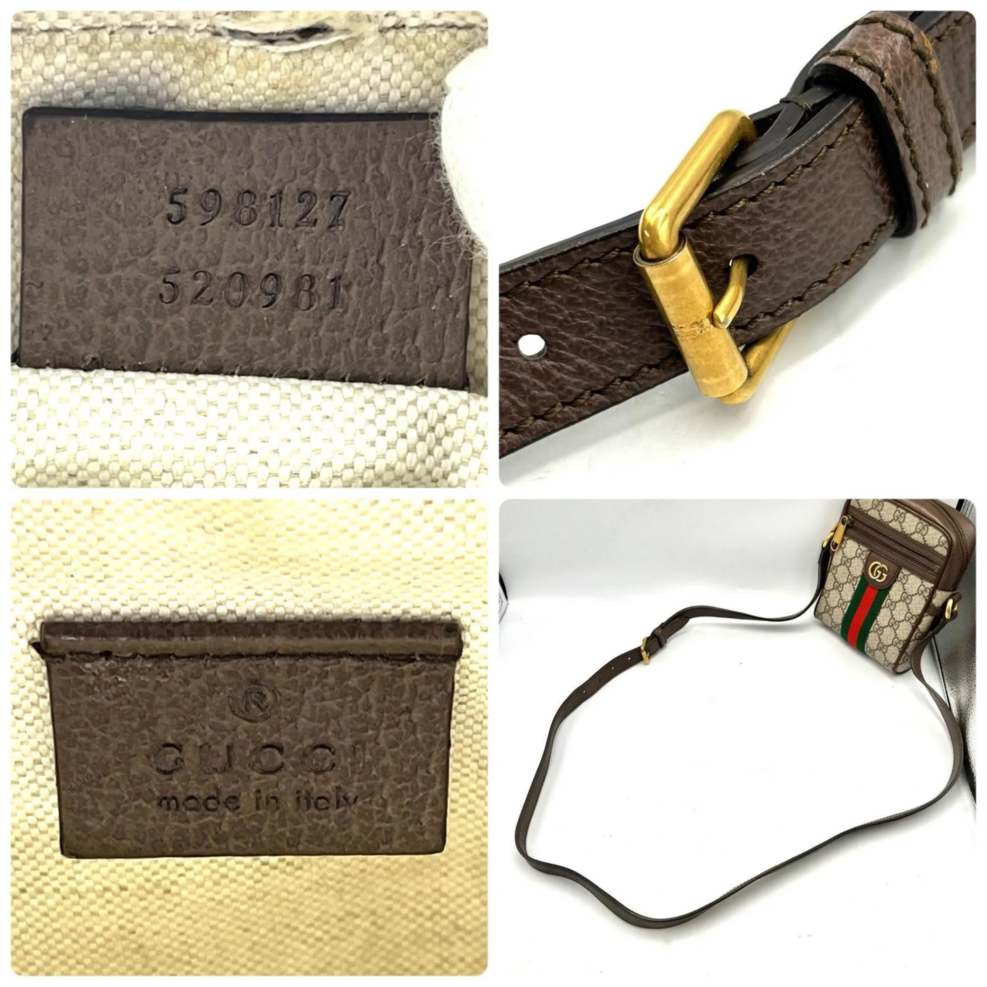 GUCCI Brown Shoulder Bag