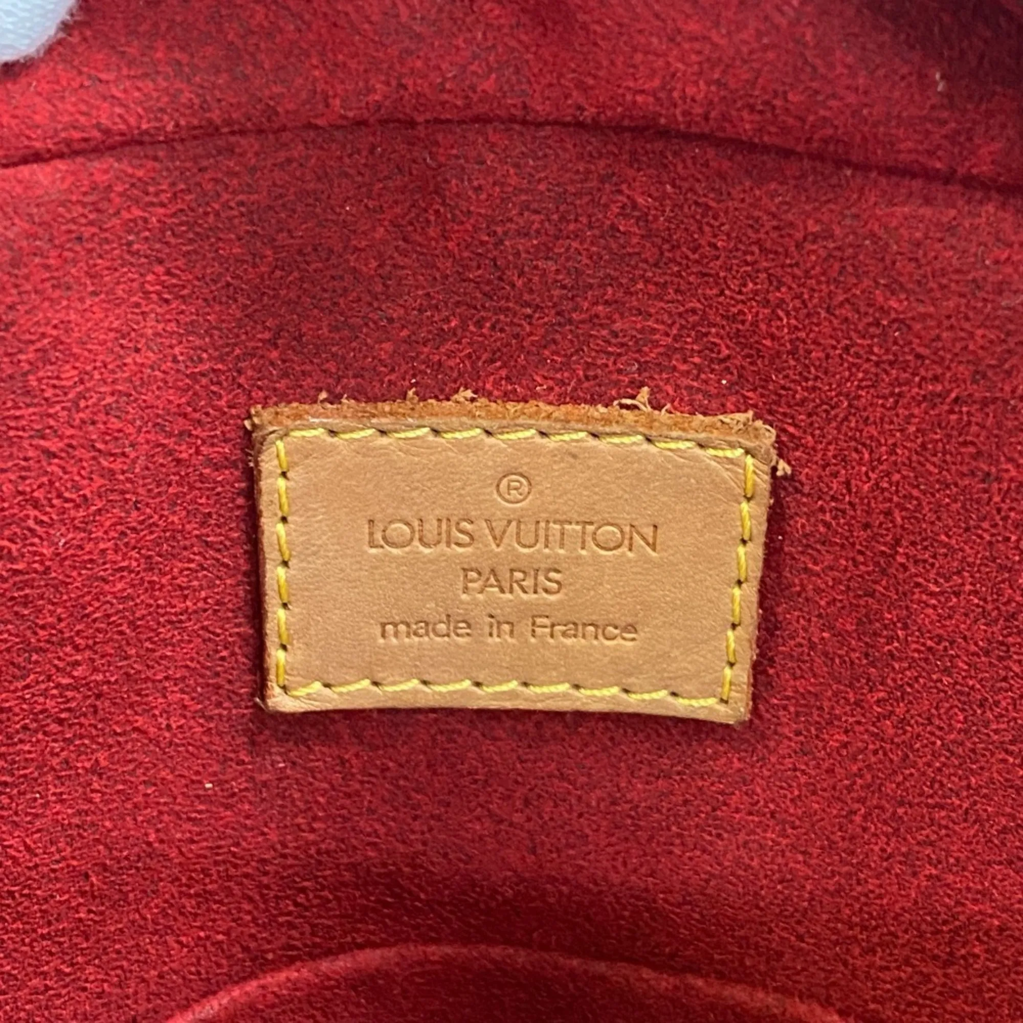 LOUIS VUITTON Brown Monogram Tote Bag