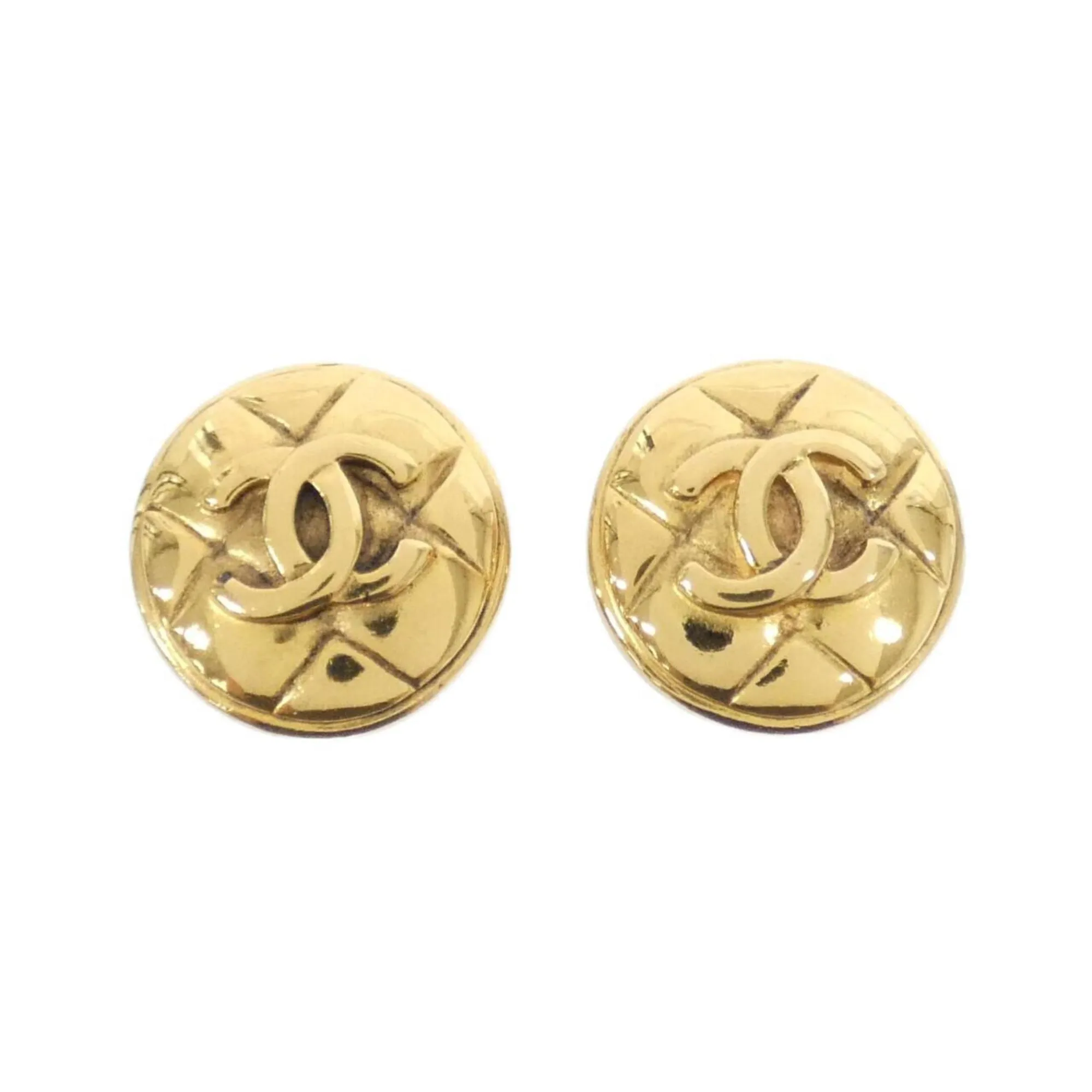 CHANEL Gold Earrings