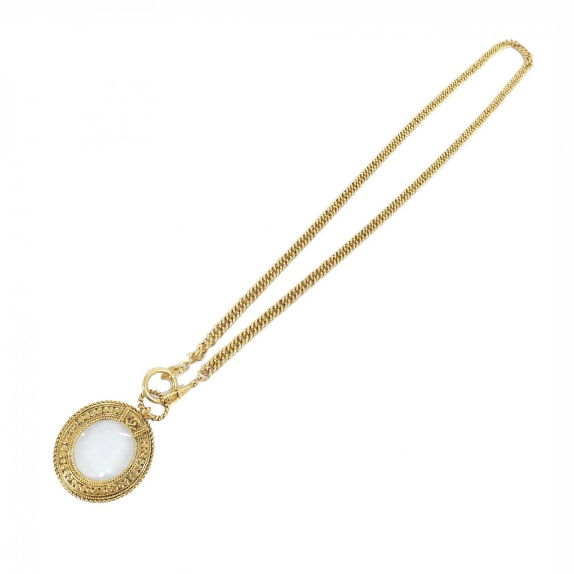 CHANEL Gold Necklace