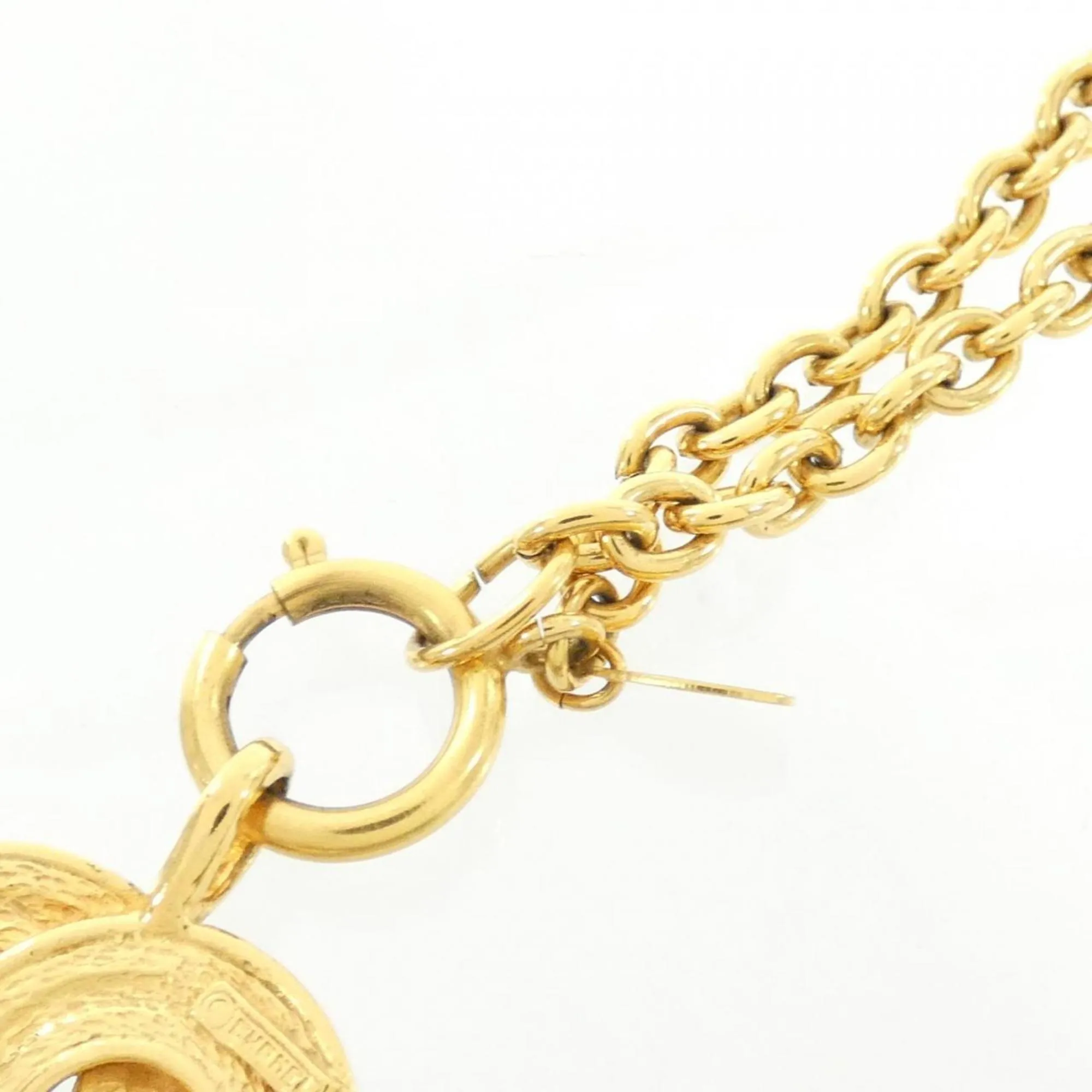 CHANEL Gold Necklace