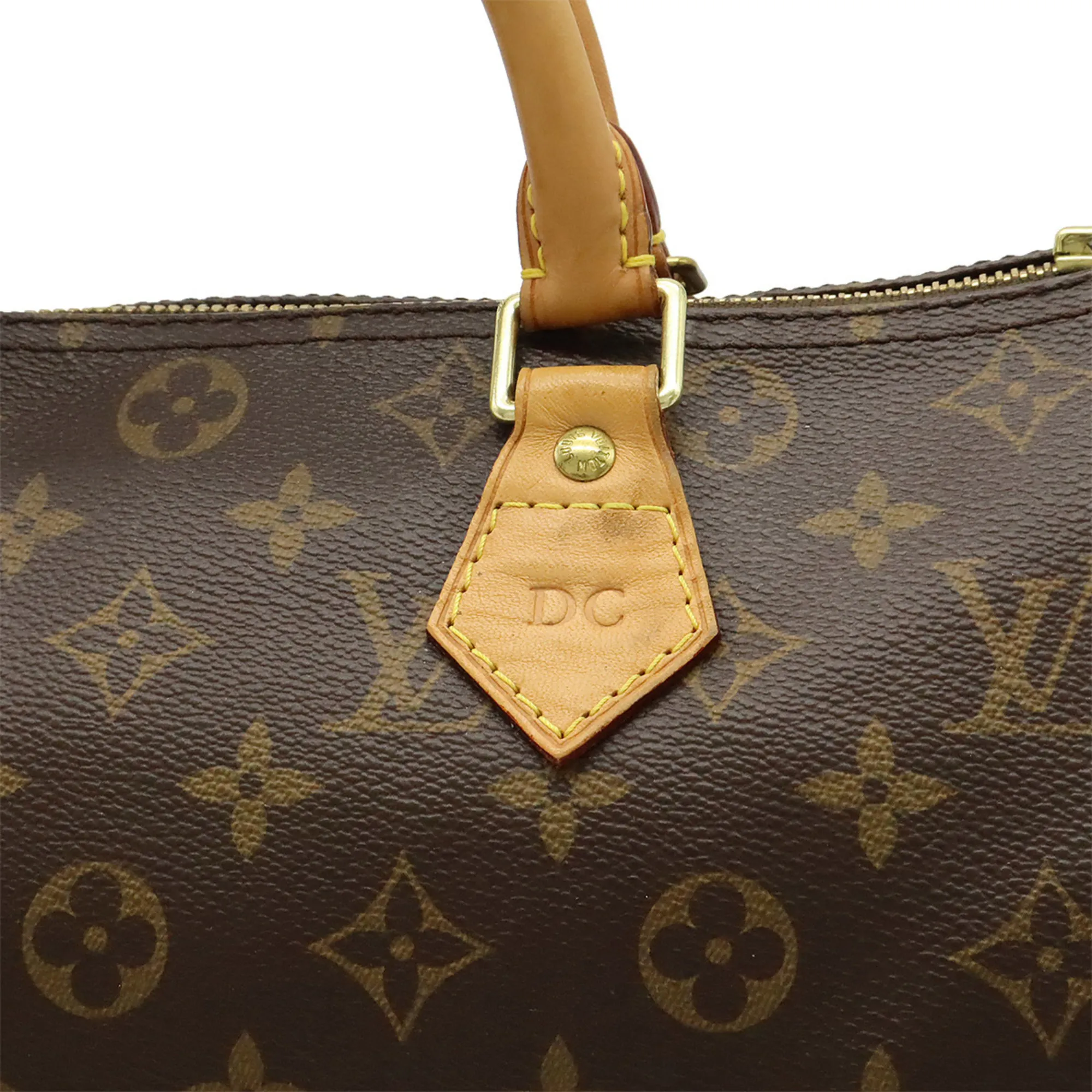 LOUIS VUITTON Brown Monogram Speedy 30 Bag