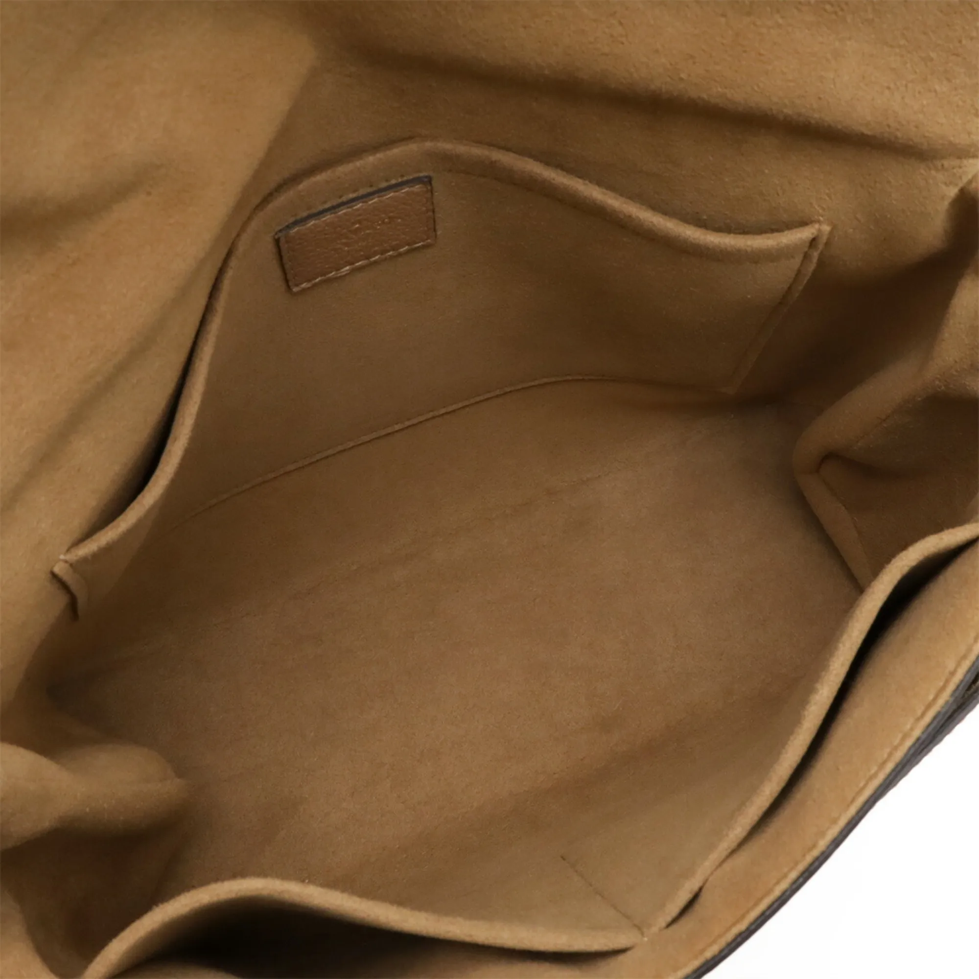 LOUIS VUITTON Brown Monogram Leather Shoulder Bag