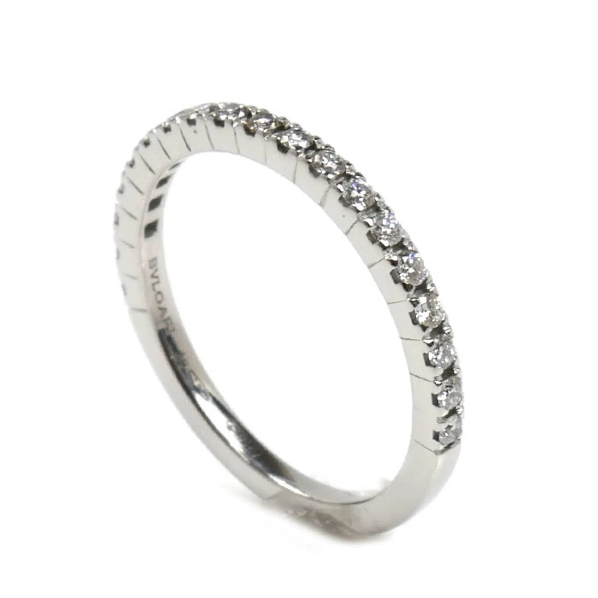 BVLGARI 18k Silver Diamond Ring