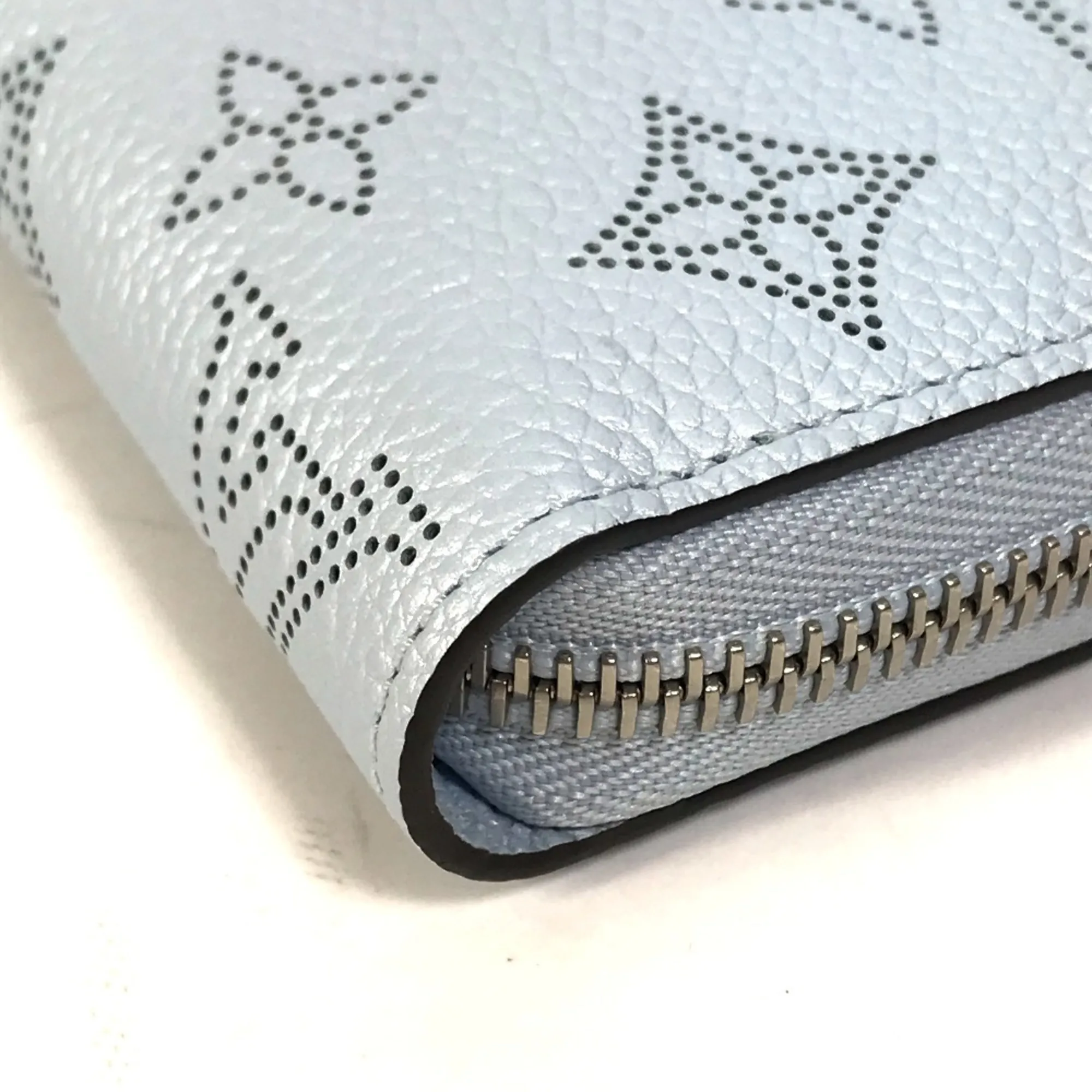 LOUIS VUITTON Blue Monogram Wallet