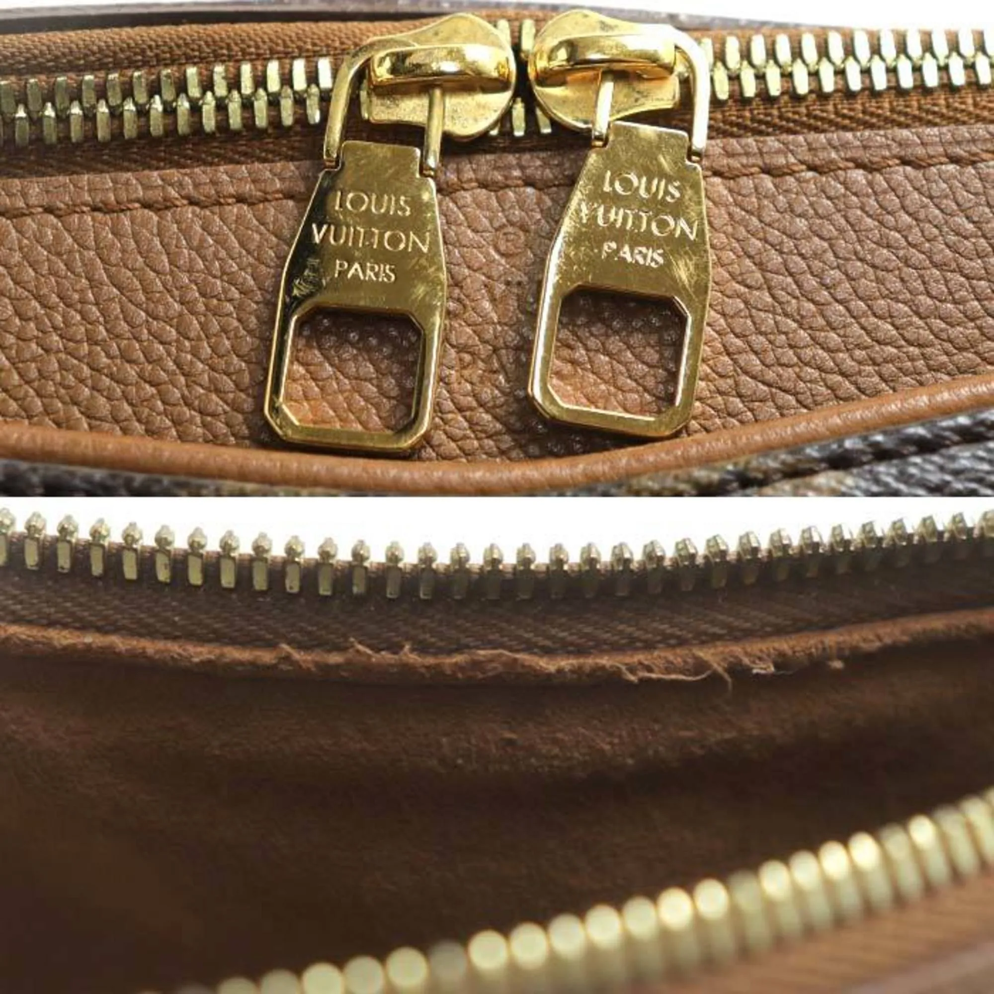 LOUIS VUITTON Brown Monogram Shoulder Bag