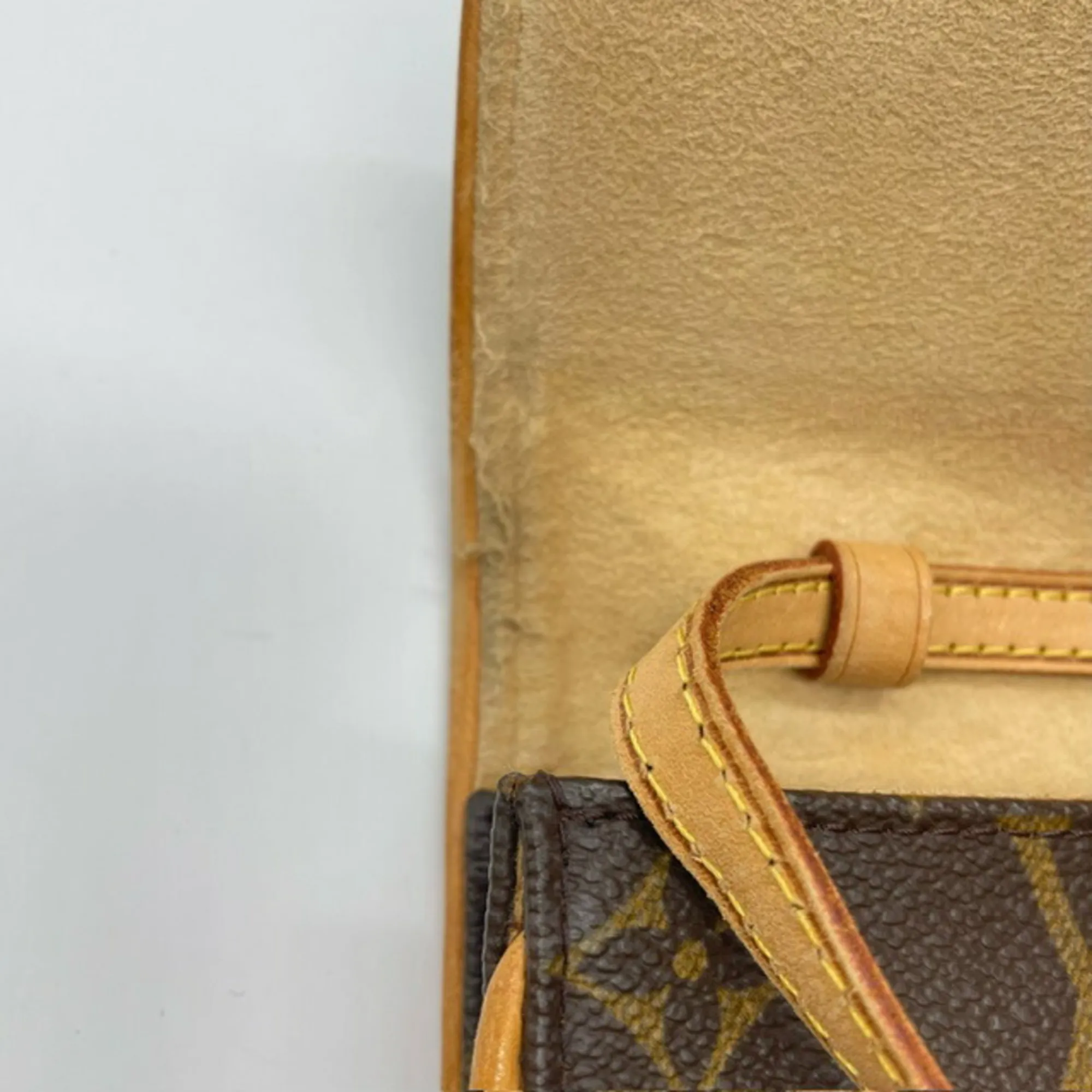 LOUIS VUITTON Brown Monogram Shoulder Bag